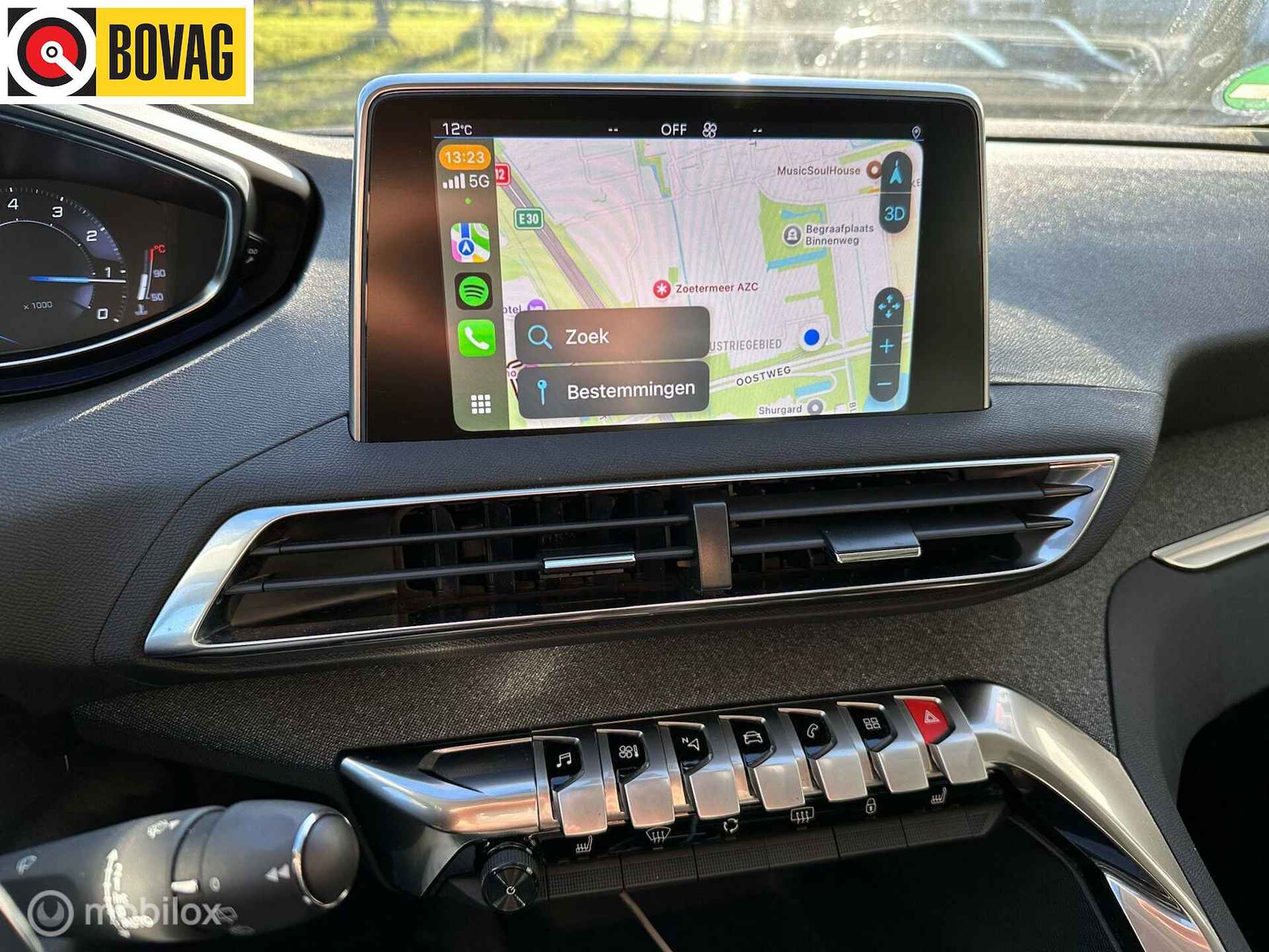 Peugeot 3008 1.6 PT 180 PK  Allure EAT8 automaat panodak focal audio carplay electr achterklep - 9/19