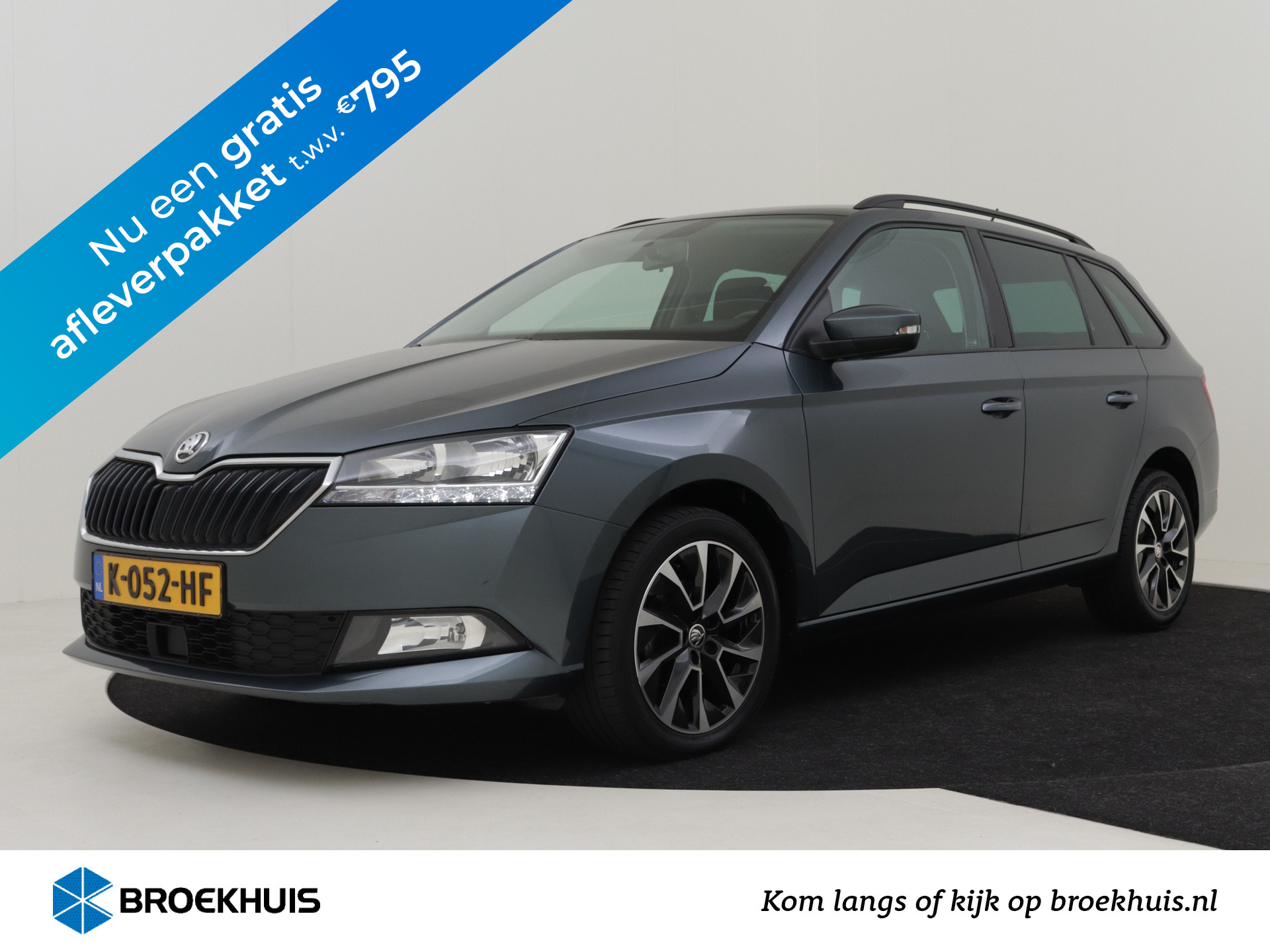 Škoda Fabia Combi 1.0 TSI 96PK Business Edition | 1e Eigenaar | 100% Dealeronderhouden | Navigatie | App Connect | Cruise Control | Parkeers