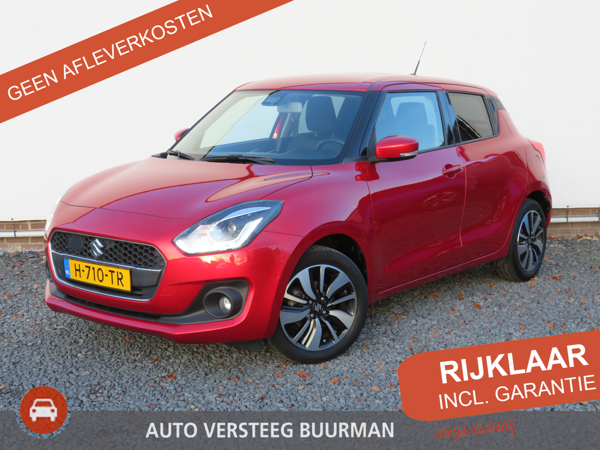 Suzuki Swift 1.2 Style Smart Hybrid Cruise en Climate Control, Navigatie, Keyless Go, 1 Eigenaar en Dealer Onderhouden