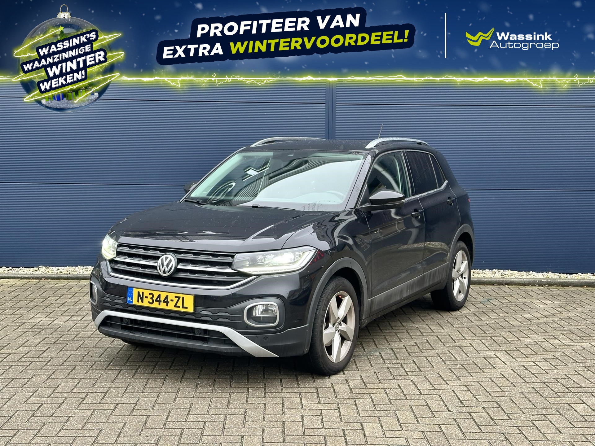 VOLKSWAGEN T-Cross 1.0 TSI 115pk Style Business R | AUTOMAAT | Climate Control | Navigaite | Parkeersensoren Voor & Achter |