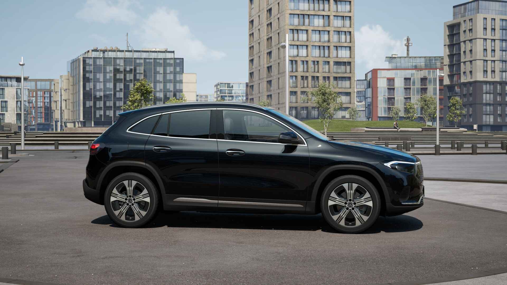 Mercedes-Benz EQA 250+ Luxury Line 71 kWh | Parkeerpakket met achteruitrijcamera | KEYLESS-GO comfort pakket | Verwarmde stoelen vooraan | GUARD 360° Voertuigbescherming Plus | 	Extra USB-poorten | Dodehoekassistent | - 5/25