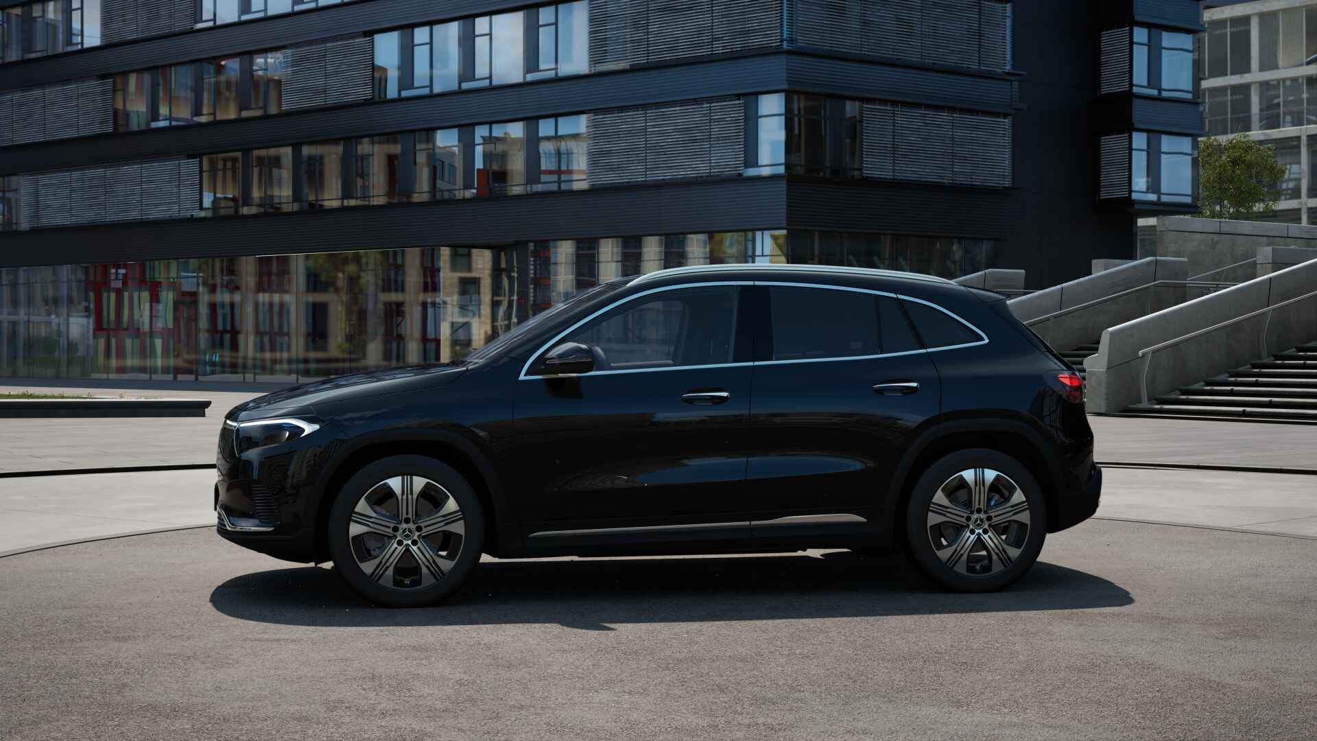 Mercedes-Benz EQA 250+ Luxury Line 71 kWh | Parkeerpakket met achteruitrijcamera | KEYLESS-GO comfort pakket | Verwarmde stoelen vooraan | GUARD 360° Voertuigbescherming Plus | 	Extra USB-poorten | Dodehoekassistent | - 8/25