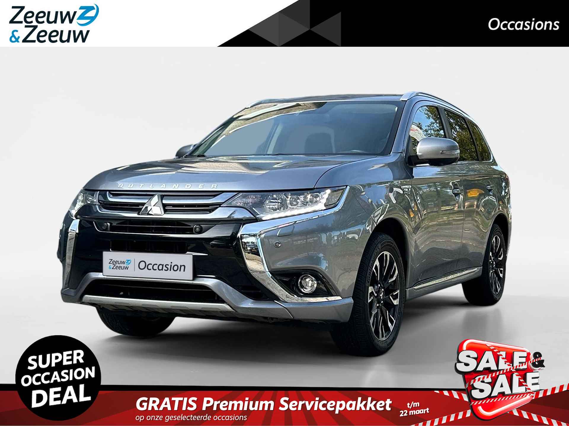 Mitsubishi Outlander 2.0 PHEV Instyle+ | SCHUIFDAK | TREKHAAK | LEDER | CAMERA |