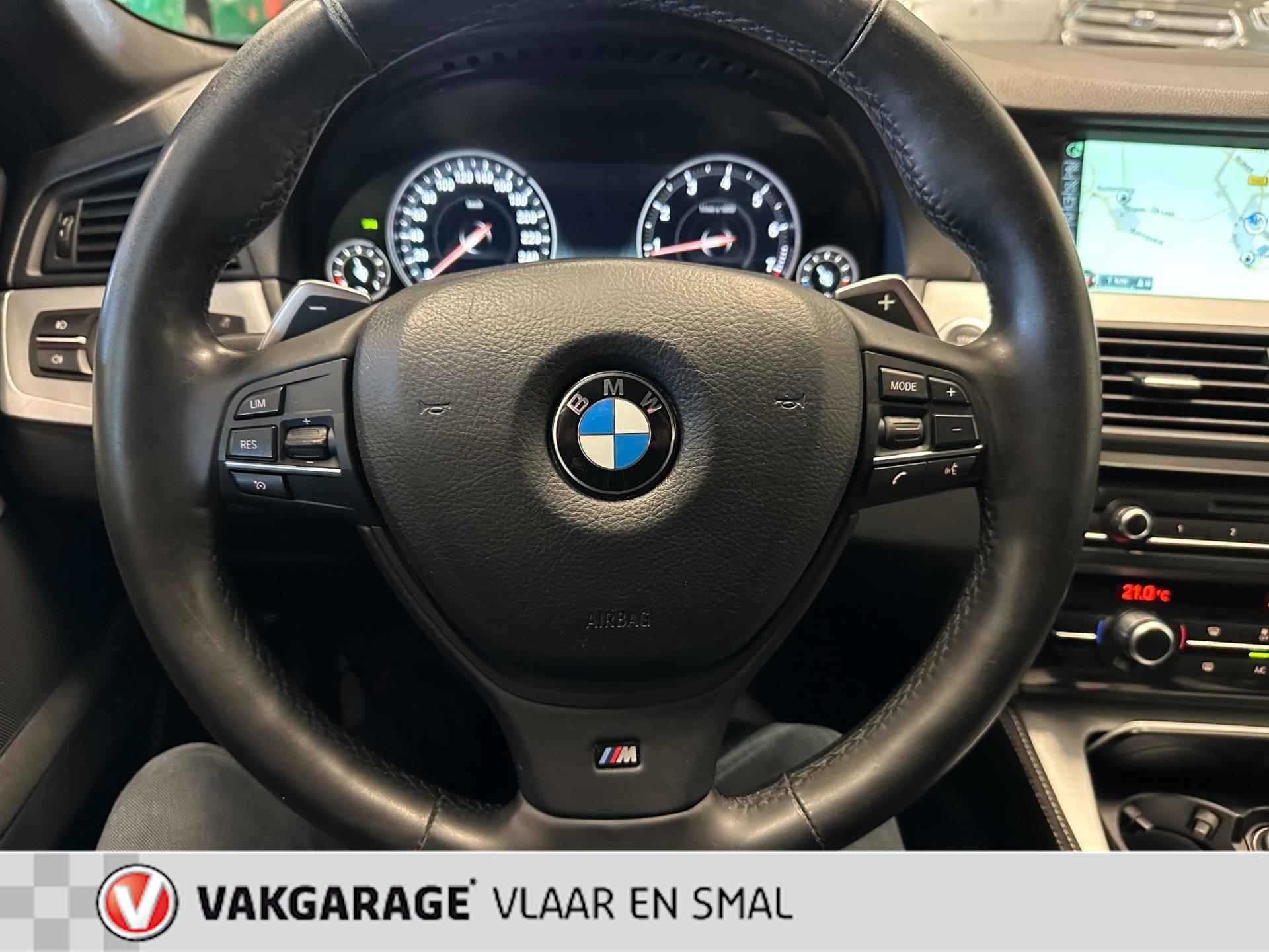 BMW 5-serie 520i Automaat- Compleet M pakket geleverd-Navigatie-trekhaak-M Breedset - 9/23