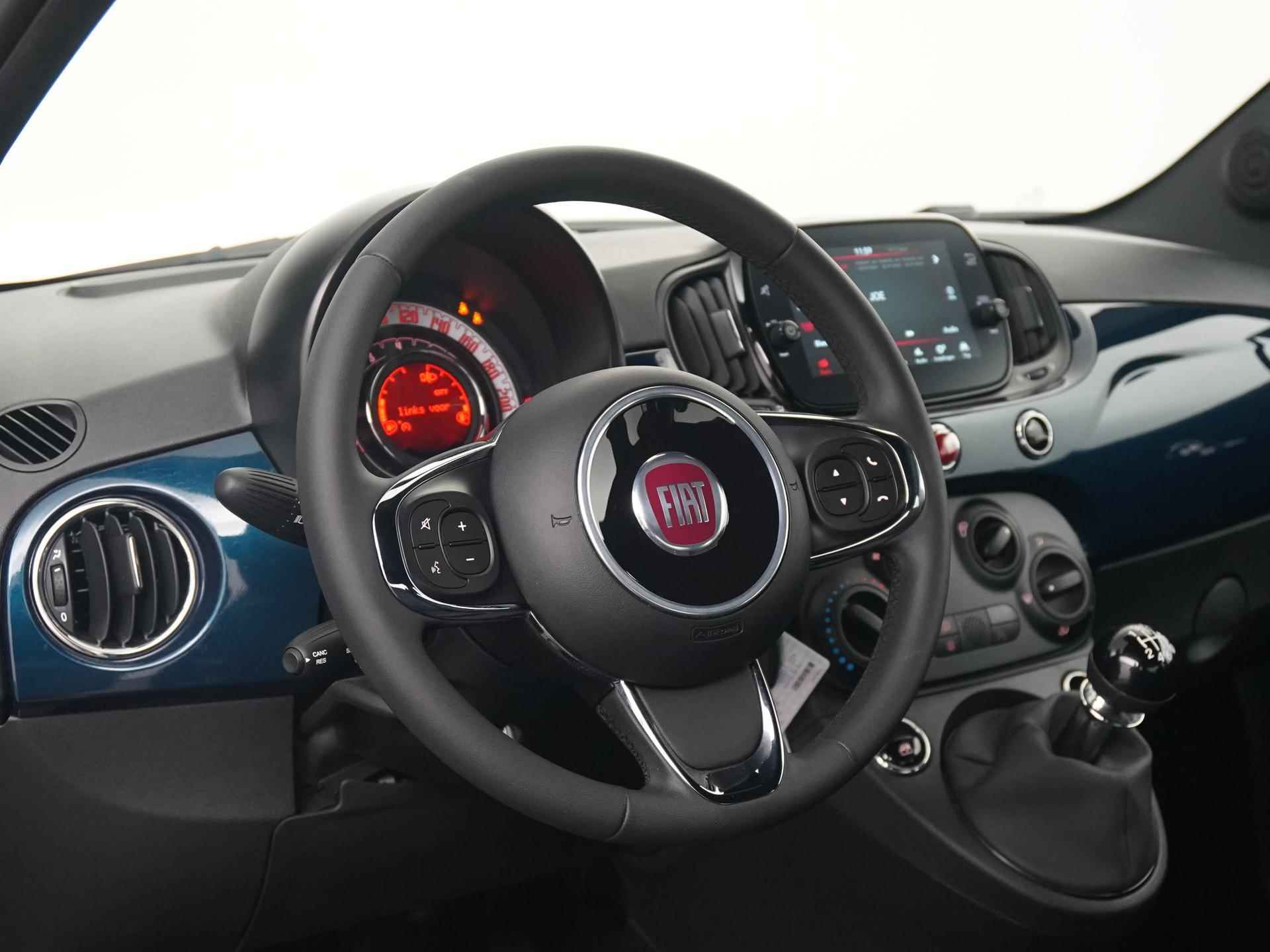 Fiat 500 1.0 Hybrid Club | Apple/Android Carplay | Parkeersensor | Zondag Open! - 27/32