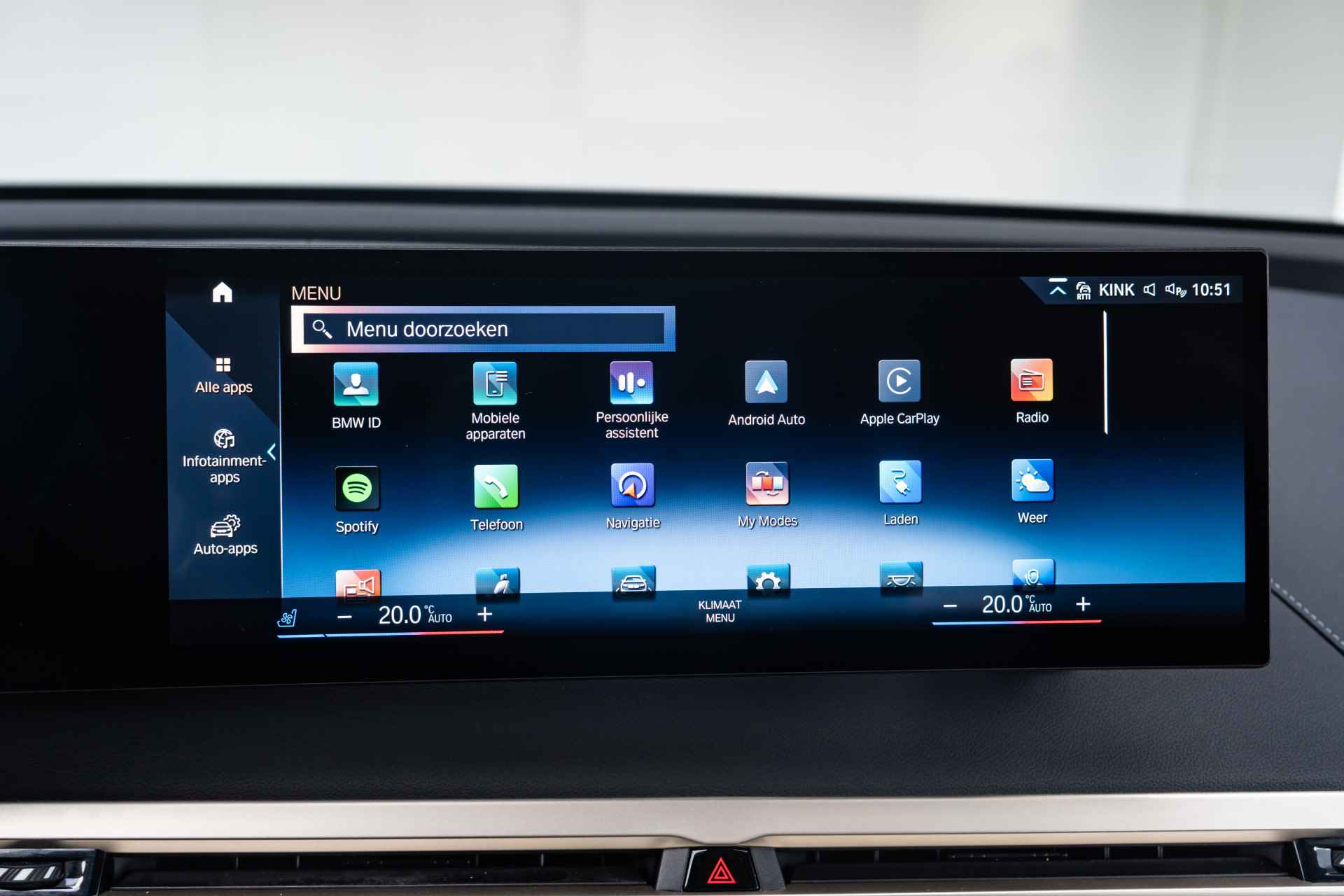 BMW iX xDrive40 Executive 77 kWh / Glazen panoramadak Sky Lounge / Trekhaak / HIFI System Harman Kardon / - 28/43