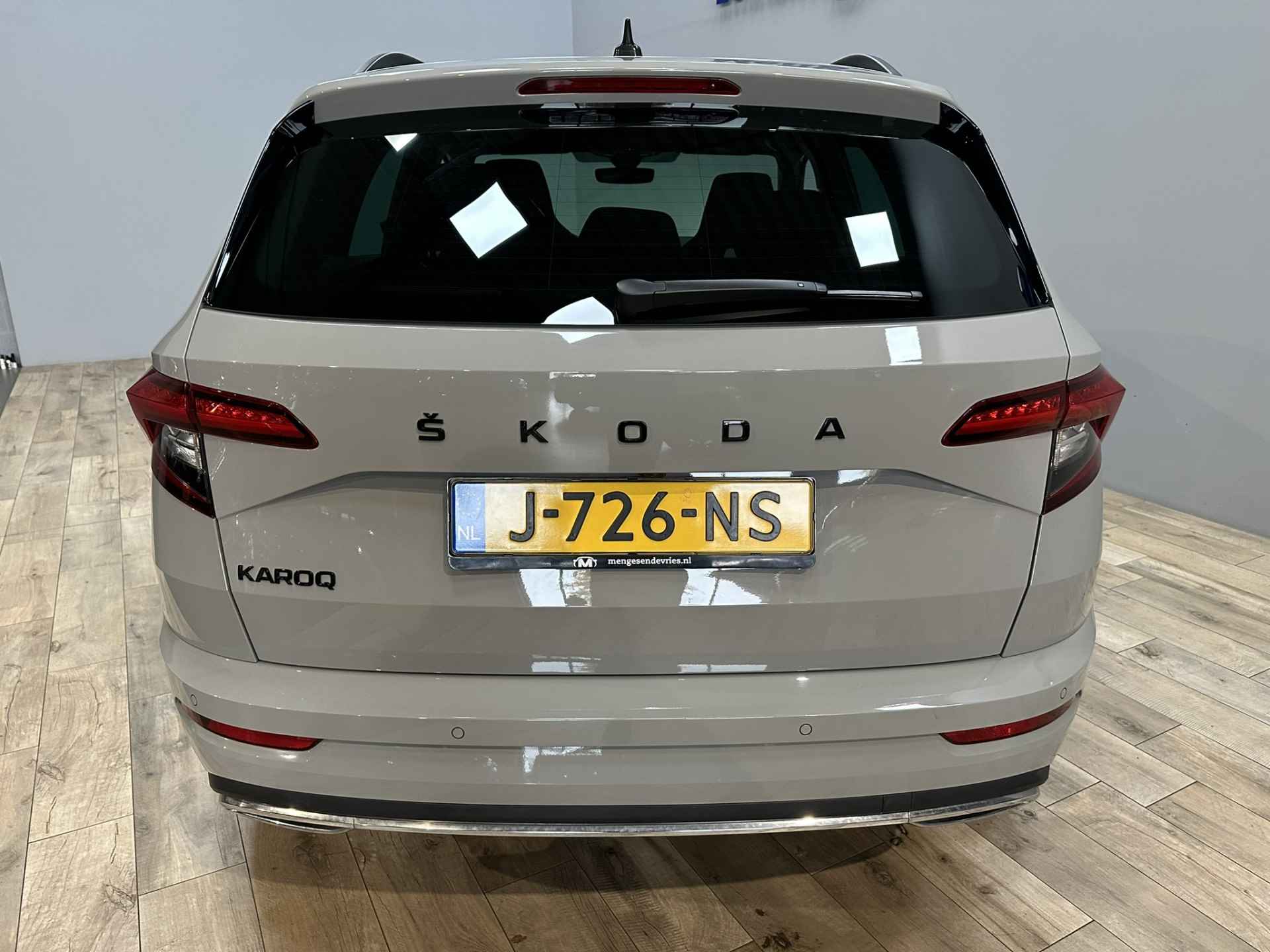 Škoda Karoq 1.5 TSI ACT Sportline Business Airco ECC | Virtual | Panorama | Adaptive Cruise | Canton | LED | Camera | Apple Carplay Android Auto | Isofix | NAP | - 4/52