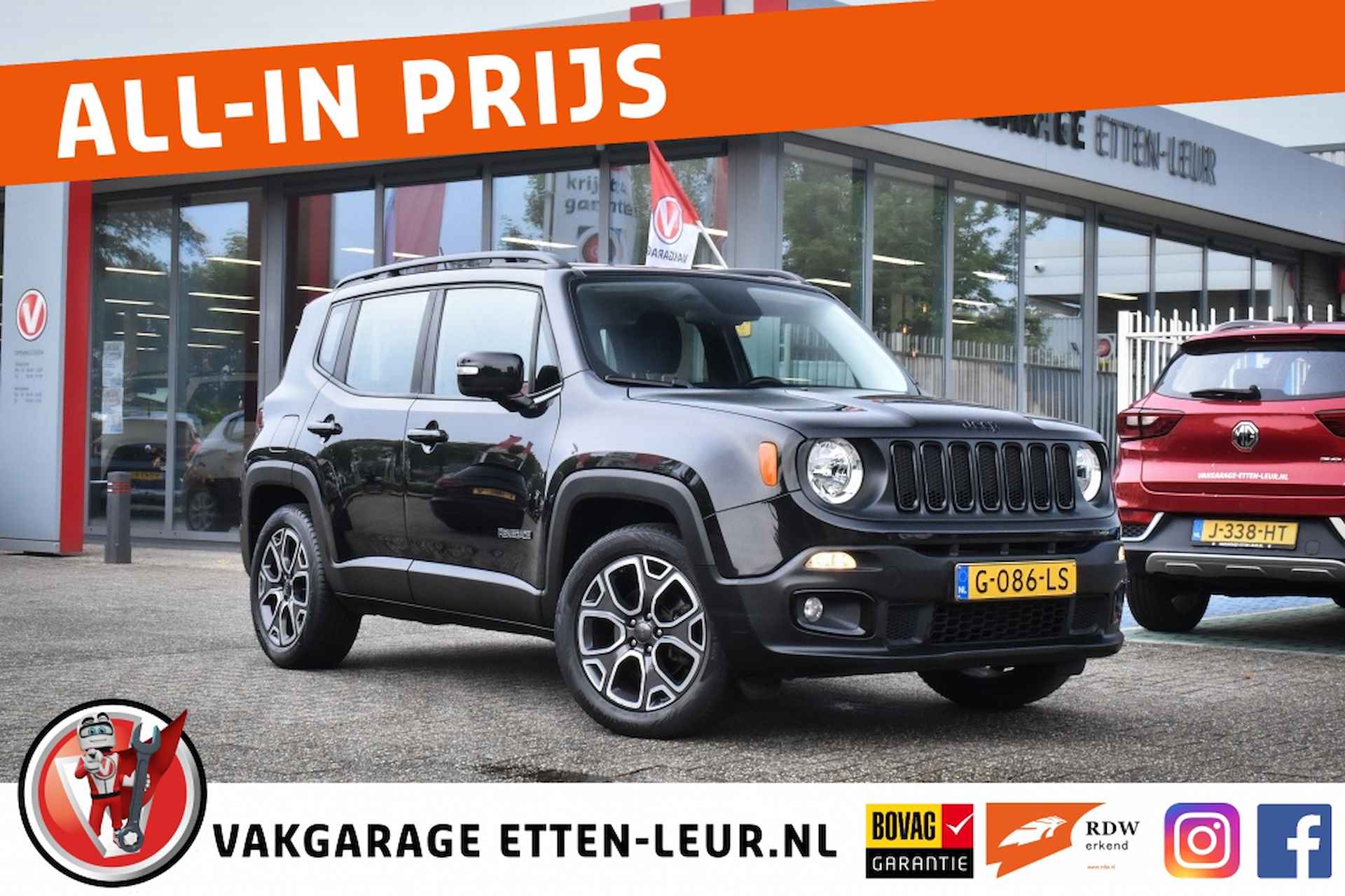 Jeep Renegade BOVAG 40-Puntencheck