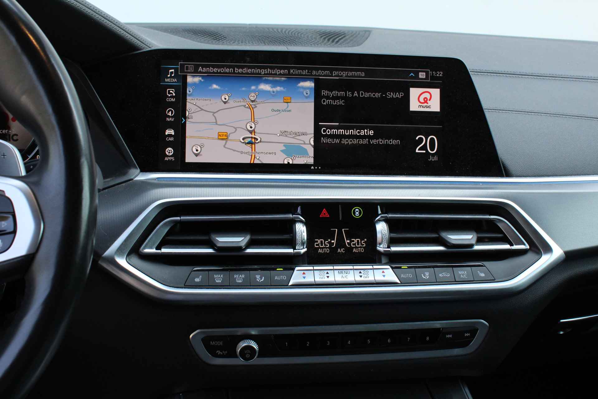 BMW X5 xDrive45e High Executive M Sport Automaat / Adaptive Air Suspension / Stoelverwarming / Adaptieve LED / Harman Kardon / Live Cockpit Professional / Parking Assistant Plus - 23/30