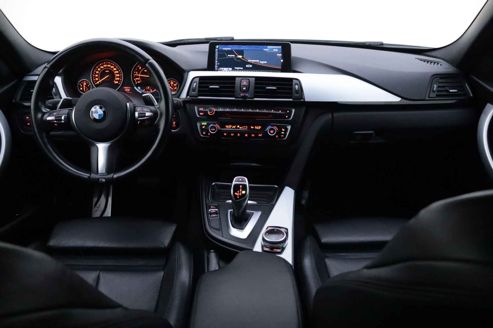 BMW 3 Serie Touring 320iA M-SPORT High Executive DEALER OH/XENON/NAVI/LEDER/STOELVERW./CLIMA/CRUISE/LMV 18'' - 17/27