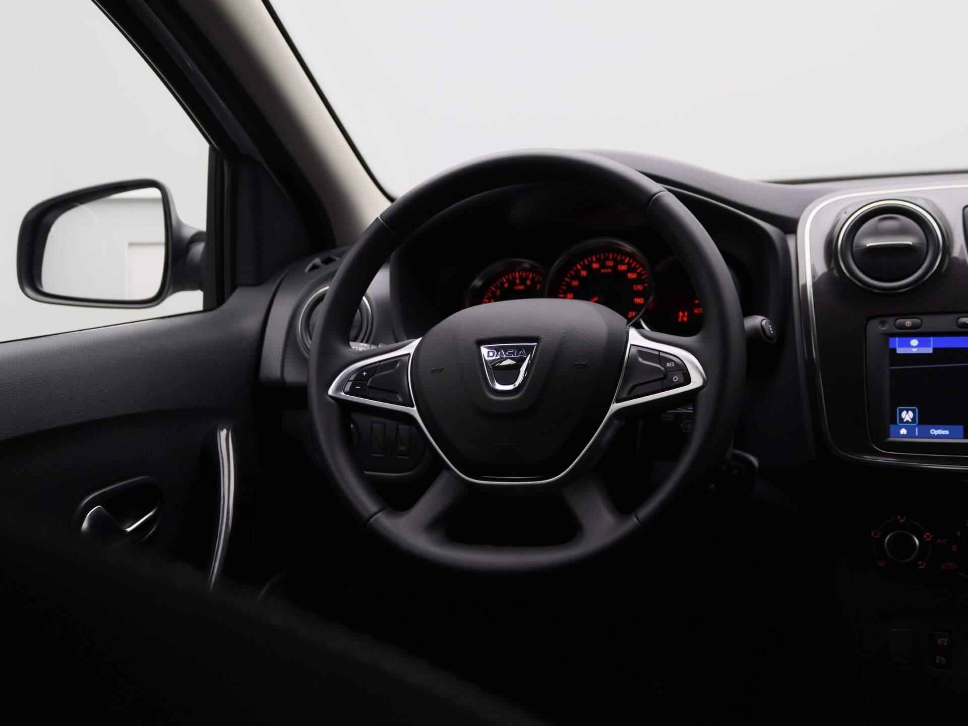 Dacia Sandero 0.9 TCe Easy-R Comfort Automaat | Navi | Airco | Bluetooth | Cruise | DAB | LED | Pack Medianav | Slechts 15.320 km! | - 11/36