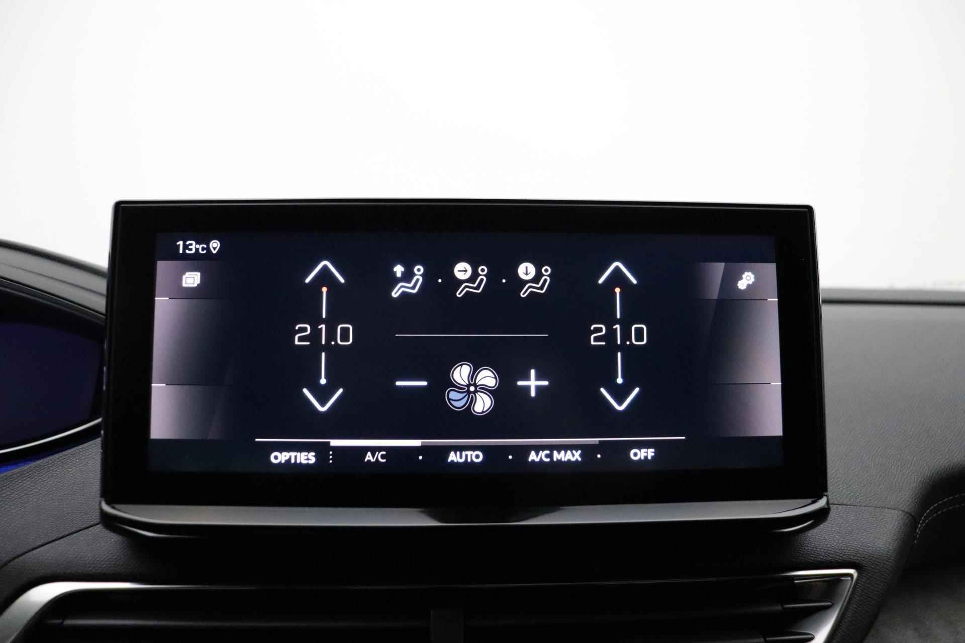 Peugeot 5008 1.2 PureTech GT | Automaat | Panoramadak | 7 persoons | Navigatie | Lichtmetalen velgen | Achteruitrijcamera | Parkeersensoren voor en achter | Cruise control - 26/40