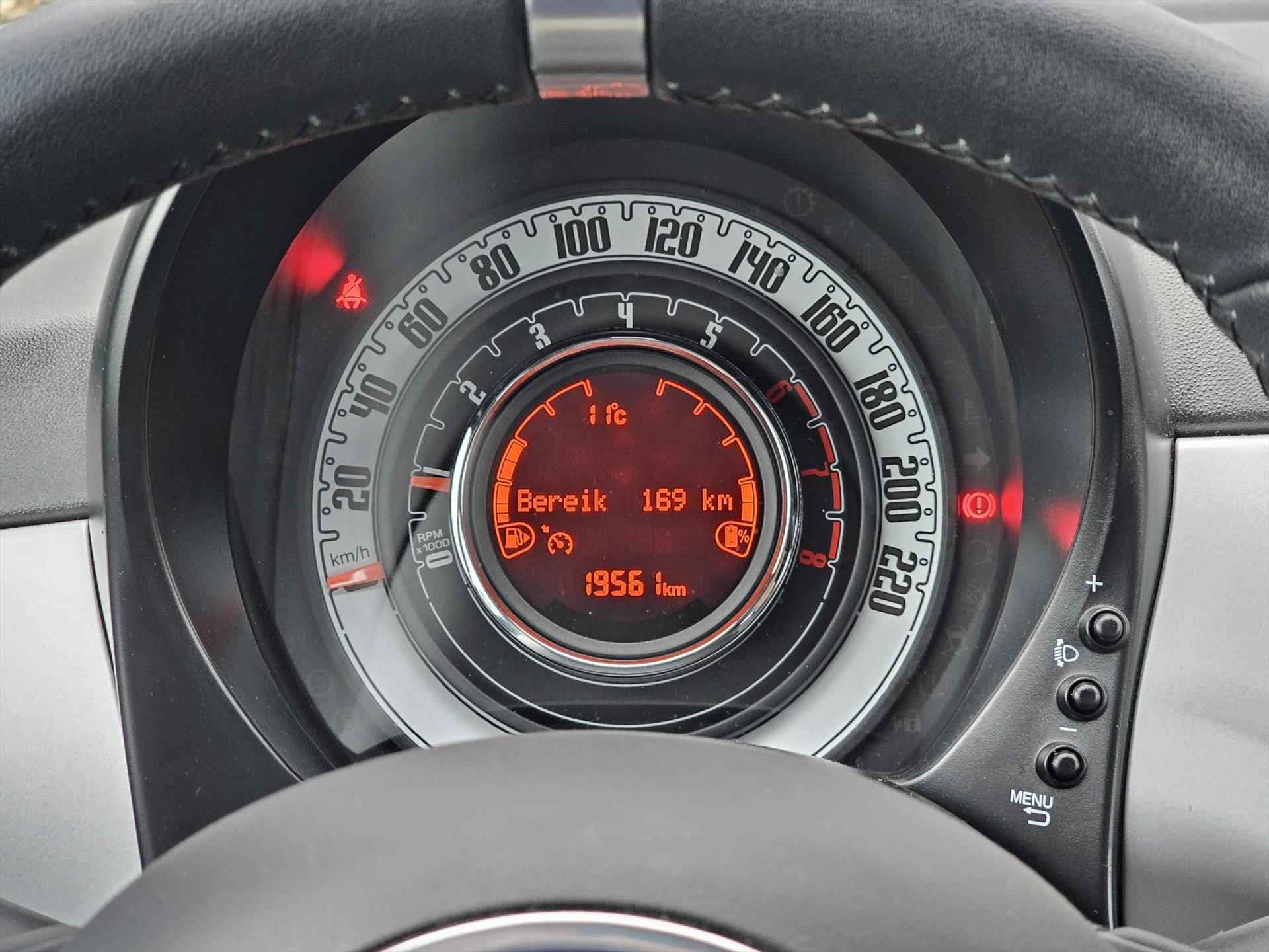 Fiat 500 70pk Hybrid Sport Connect | Airco | Cruise Control | Lichtmetalen velgen - 12/38