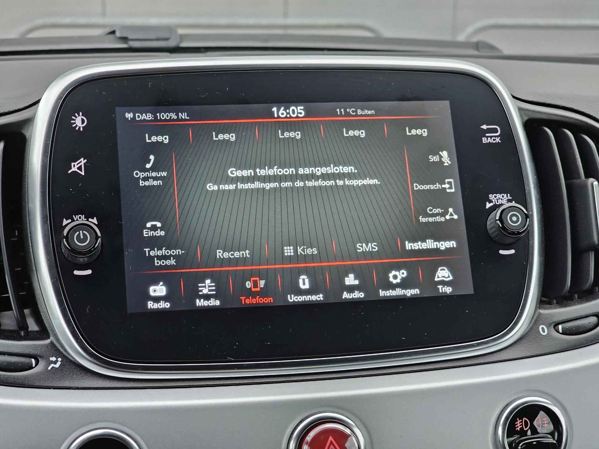 Fiat 500 70pk Hybrid Sport Connect | Airco | Cruise Control | Lichtmetalen velgen - 17/38