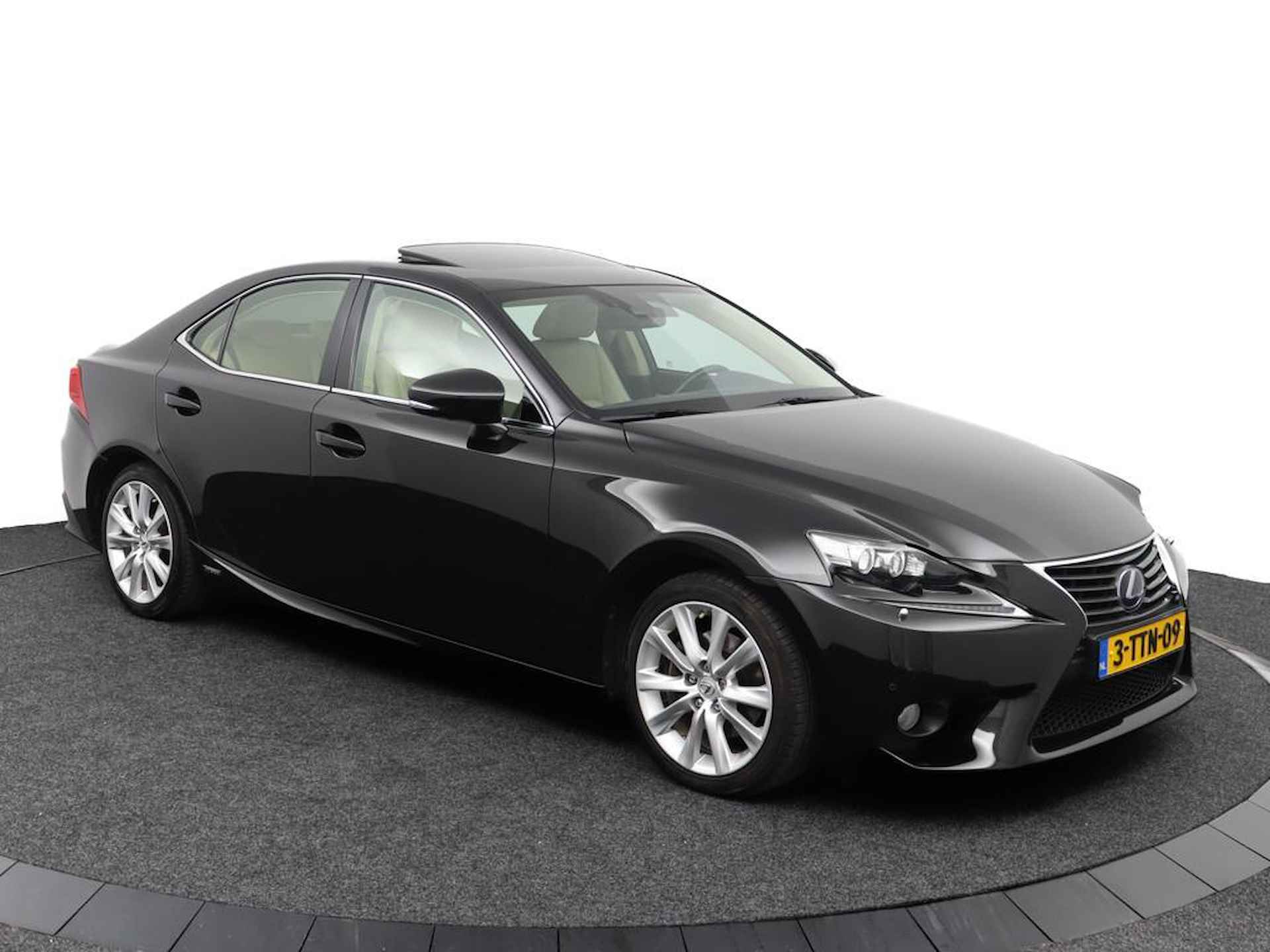 Lexus IS 300h Luxury Line | Navigatie | Schuifkanteldak | Lederen bekleding | Stuur en stoelverwarming | - 14/56