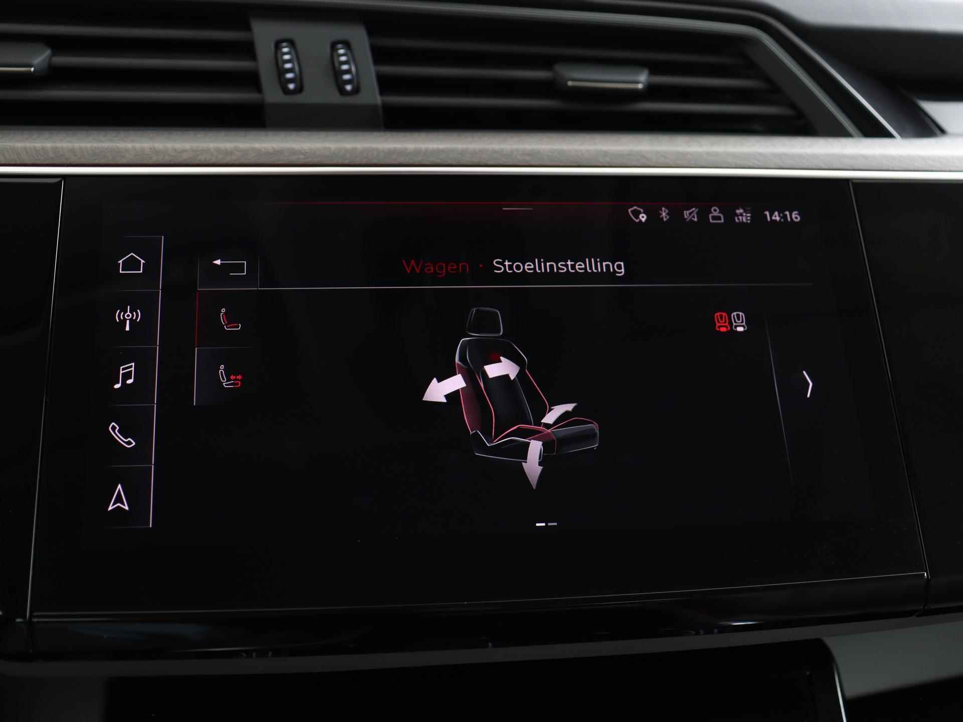 Audi e-tron e-tron 55 Quattro Advanced 95 kWh 360 PK  | Pano. Dak | B&O | Stoelverwarming/ventilatie | ACC | Apple CarPlay | Matrix LED | - 15/16