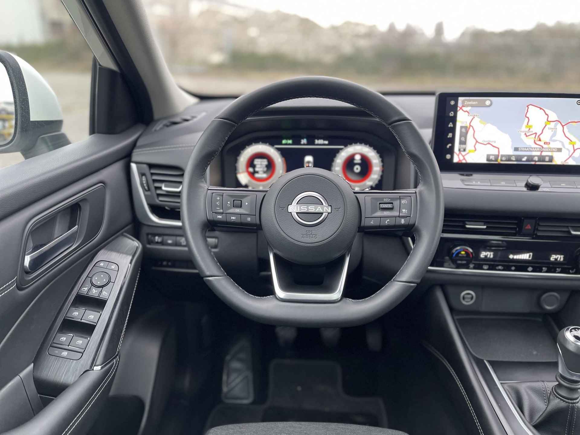 Nissan Qashqai 1.3 MHEV N-Connecta Design Pack / PRIJS = RIJKLAAR! / Panoramadak | Digitaal Instrumentenpaneel | Navigatie | 360° Camera | Keyless Entry | LED Koplampen - 15/22