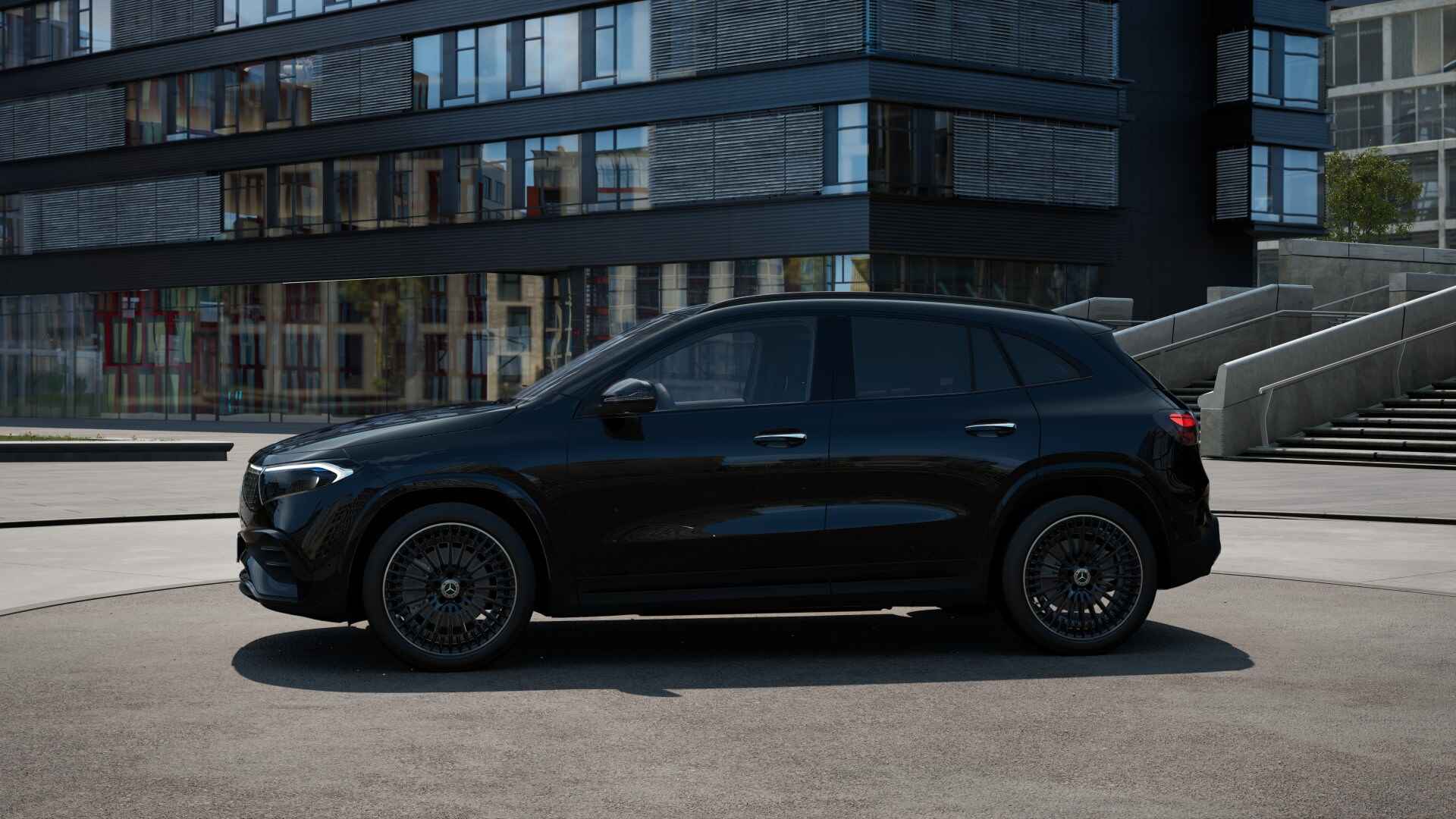 Mercedes-Benz EQA 250+ AMG Line 71 kWh | Nightpakket | Premium pakket | Parkeerpakket met 360°-camera | KEYLESS-GO comfort pakket | GUARD 360° Voertuigbescherming Plus | Winter pakket | Burmester Surround Sound systeem | - 8/25