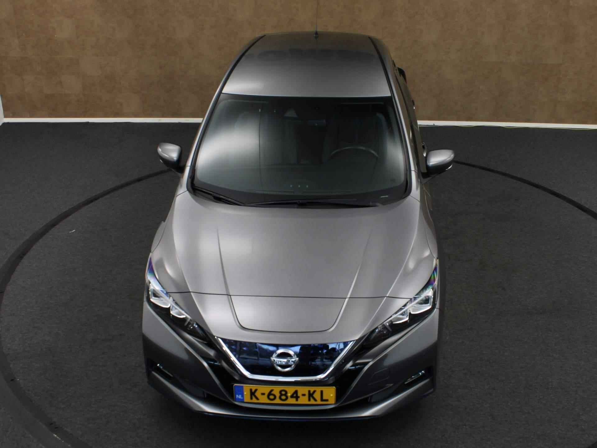 Nissan LEAF e+ Tekna 62 kWh -ORIGINEEL NEDERLANDSE AUTO - CLIMATE CONTROL- NAVIGATIE - VOORSTOELEN VERWARMD - ACHTERBANK VERWARMD - PARKEERSENSOREN VOOR/ACHTER - RONDOMZICHT CAMERA- DEELS LEDEREN BEKLEDING - DODEHOEK DETECTIE - 8/47