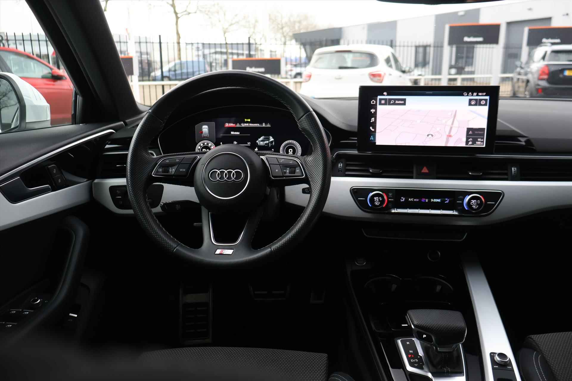 Audi A4 Avant 40 S-Line 204pk | Carplay | Navi | DAB | Matrix LED | Cruise | 1e Eigenaar - 5/44