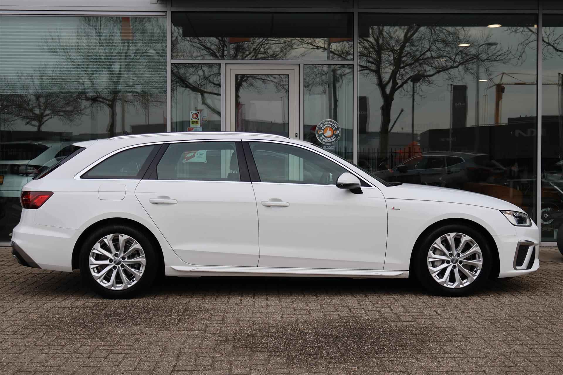 Audi A4 Avant 40 S-Line 204pk | Carplay | Navi | DAB | Matrix LED | Cruise | 1e Eigenaar - 11/44