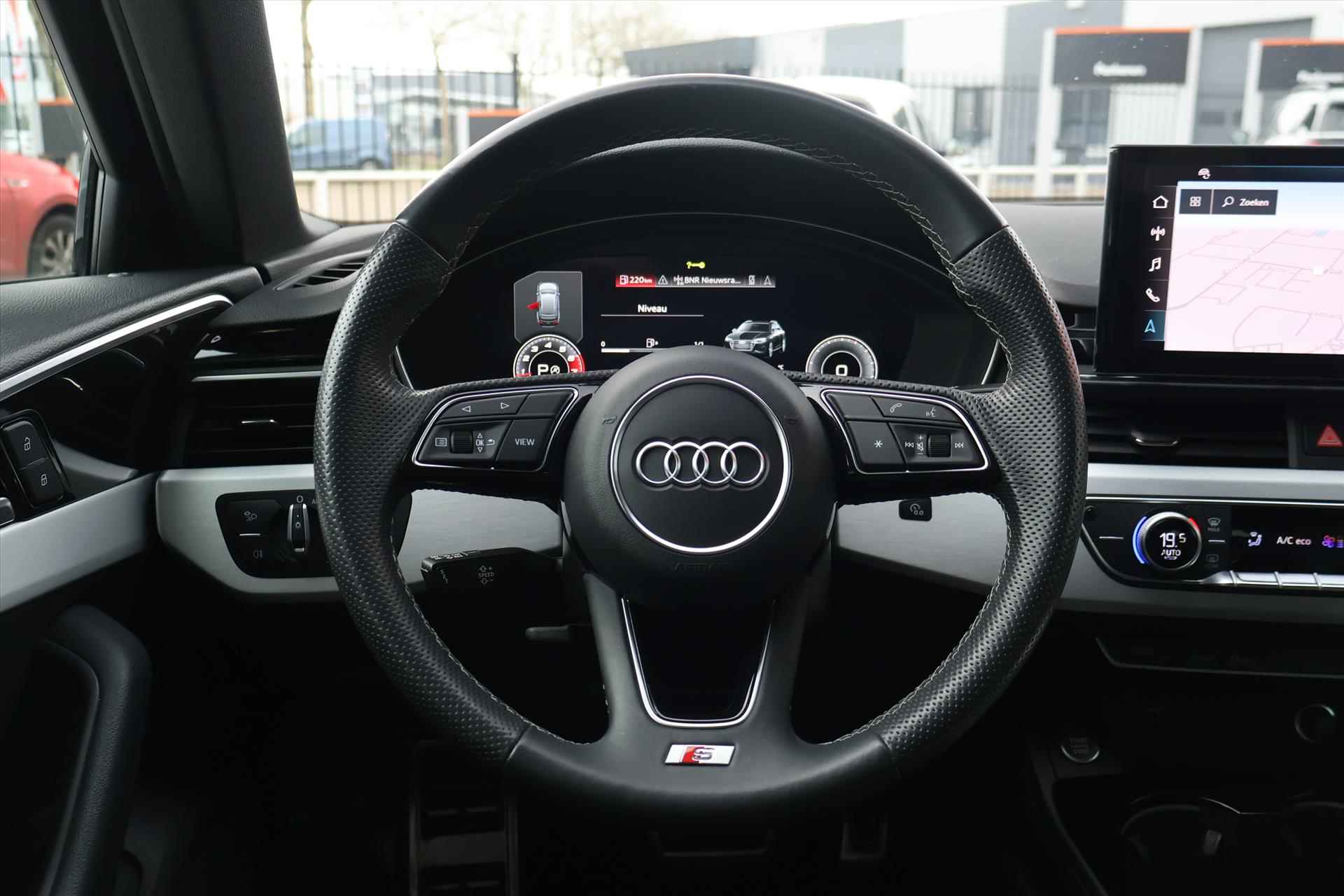 Audi A4 Avant 40 S-Line 204pk | Carplay | Navi | DAB | Matrix LED | Cruise | 1e Eigenaar - 18/44