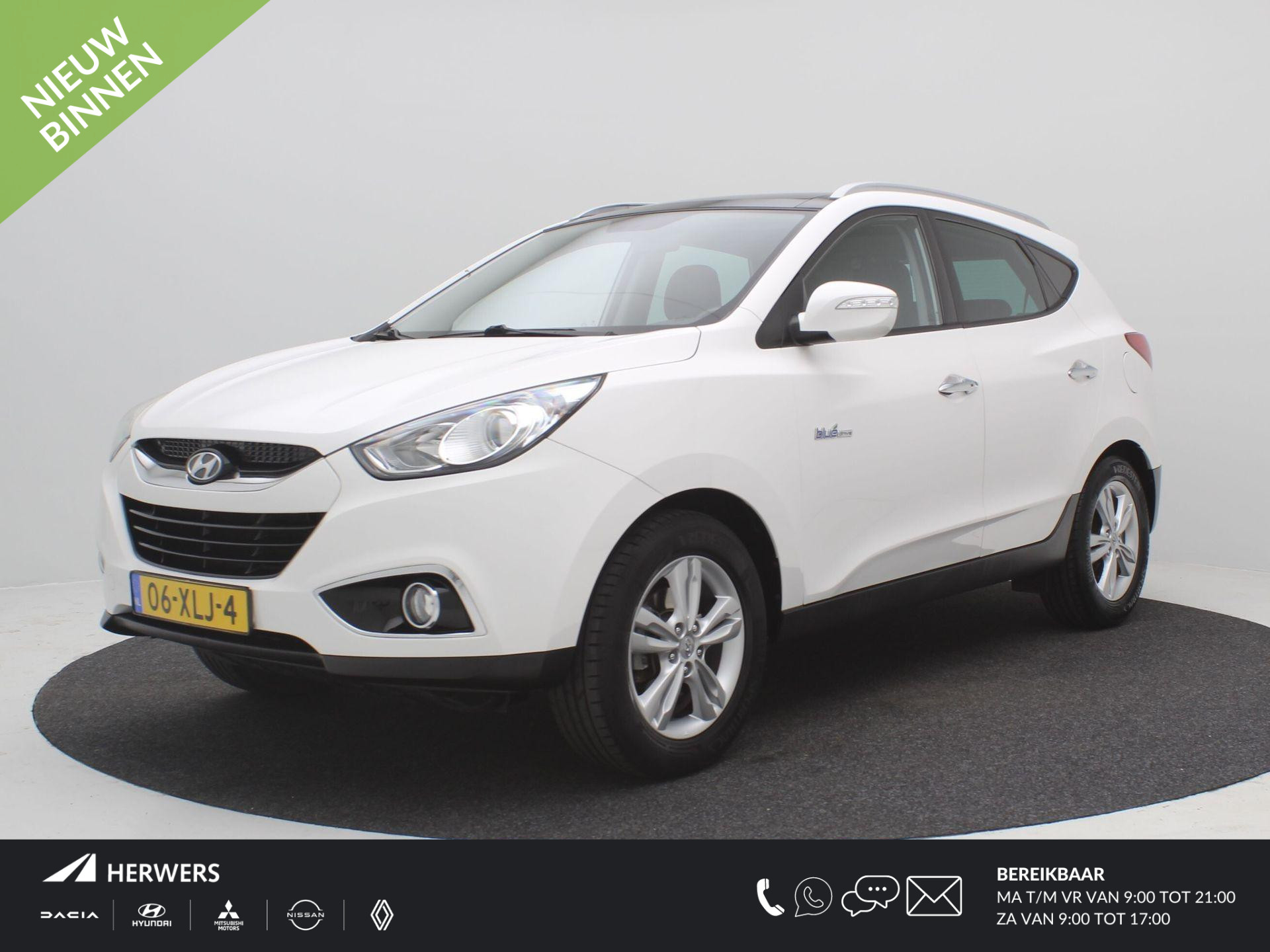 Hyundai ix35 1.6i GDI Style / Trekhaak / Cruise Control / GROOT schuif-kanteldak / Airco Climate Control / Keyless Entry & Start&Go / 1ste Eigenaar / Historie aanwezig /