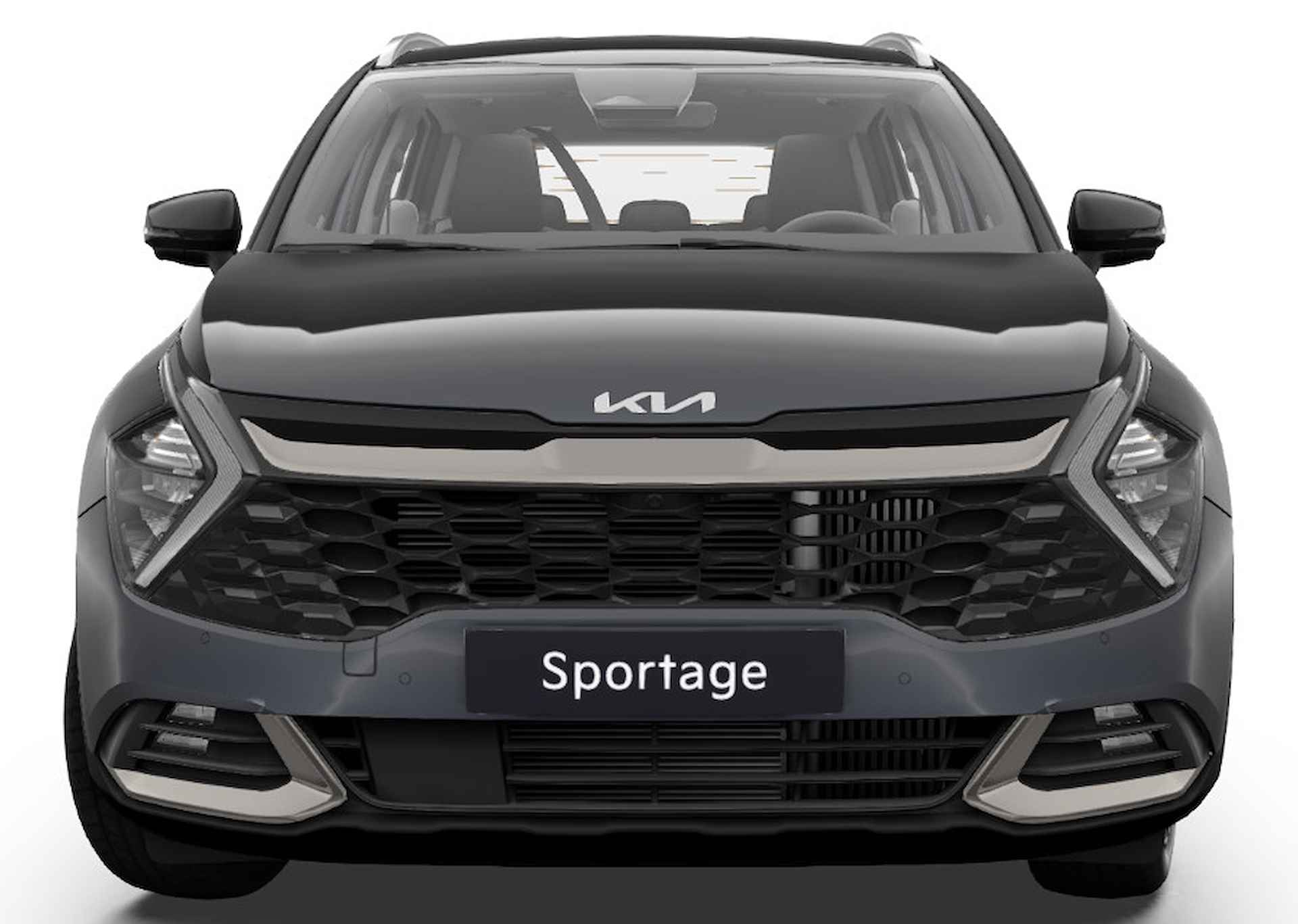 Kia Sportage 1.6 T-GDi Hybrid Dark Edition | Private Lease vanaf € 599,- | Special Edition 30 jaar Sportage | Bekleding suède/lederlook in Midnight Green | 18" lichtmetalen GT-Line velgen | Navigatie | Nu te bestellen KIA Leiderdorp: 071 760 06 00 - 2/8