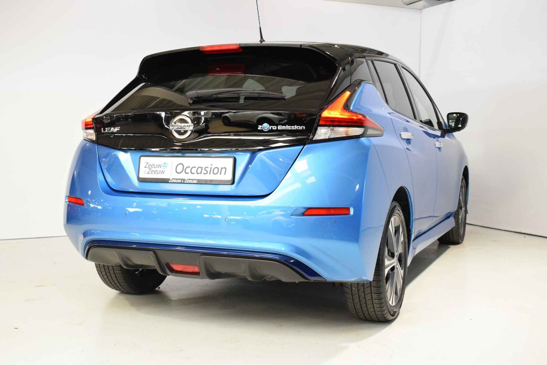 Nissan LEAF e+ N-Connecta 62 kWh | €2.000,- Subsidie Mogelijk! | Automaat | 360-Camera | Parkeersensoren | Dodehoek detectie | Stoelverwarming voor/achter | Stuurverwarming | Navigatie | Climate control | Adaptive Cruise control | - 5/44