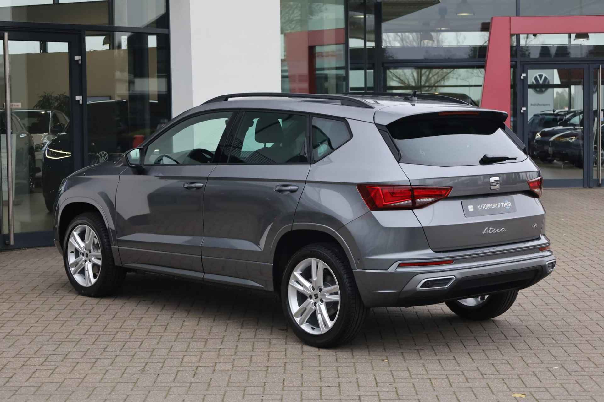 SEAT Ateca 1.5 TSI FR Business Intense 150PK / 110kW Achteruitrijcamera, full LED koplampen, verwarmbare voorstoelen + stuurwiel, Apple Carplay & Android Auto, Keyless Entry & Start, volledig digitaal instrumentenpaneel, automatische airconditioning, DAB+, 18'' LMV - 6/43