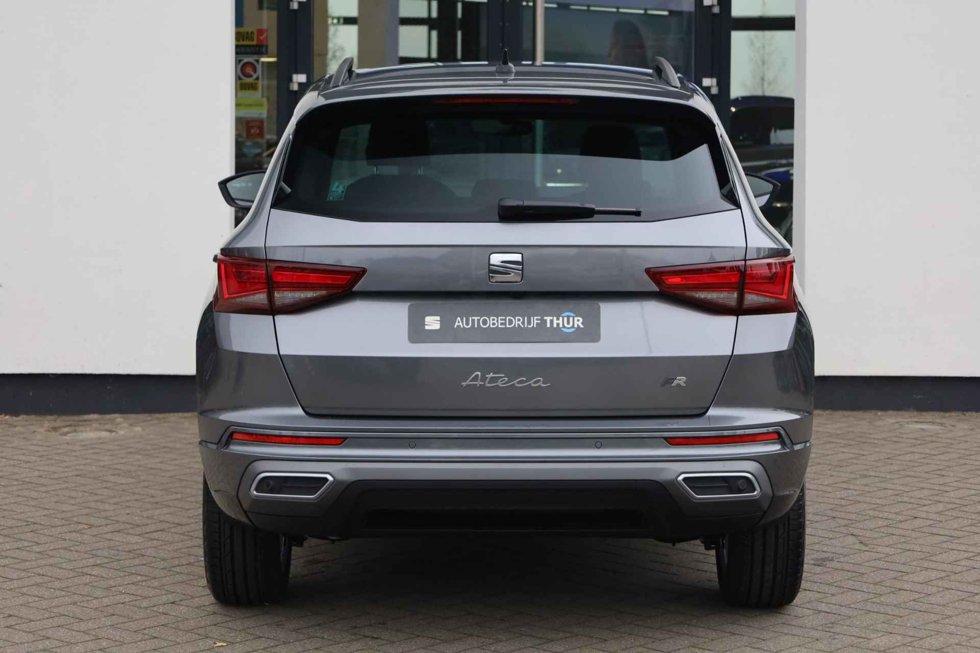 SEAT Ateca 1.5 TSI FR Business Intense 150PK / 110kW Achteruitrijcamera, full LED koplampen, verwarmbare voorstoelen + stuurwiel, Apple Carplay & Android Auto, Keyless Entry & Start, volledig digitaal instrumentenpaneel, automatische airconditioning, DAB+, 18'' LMV - 7/43