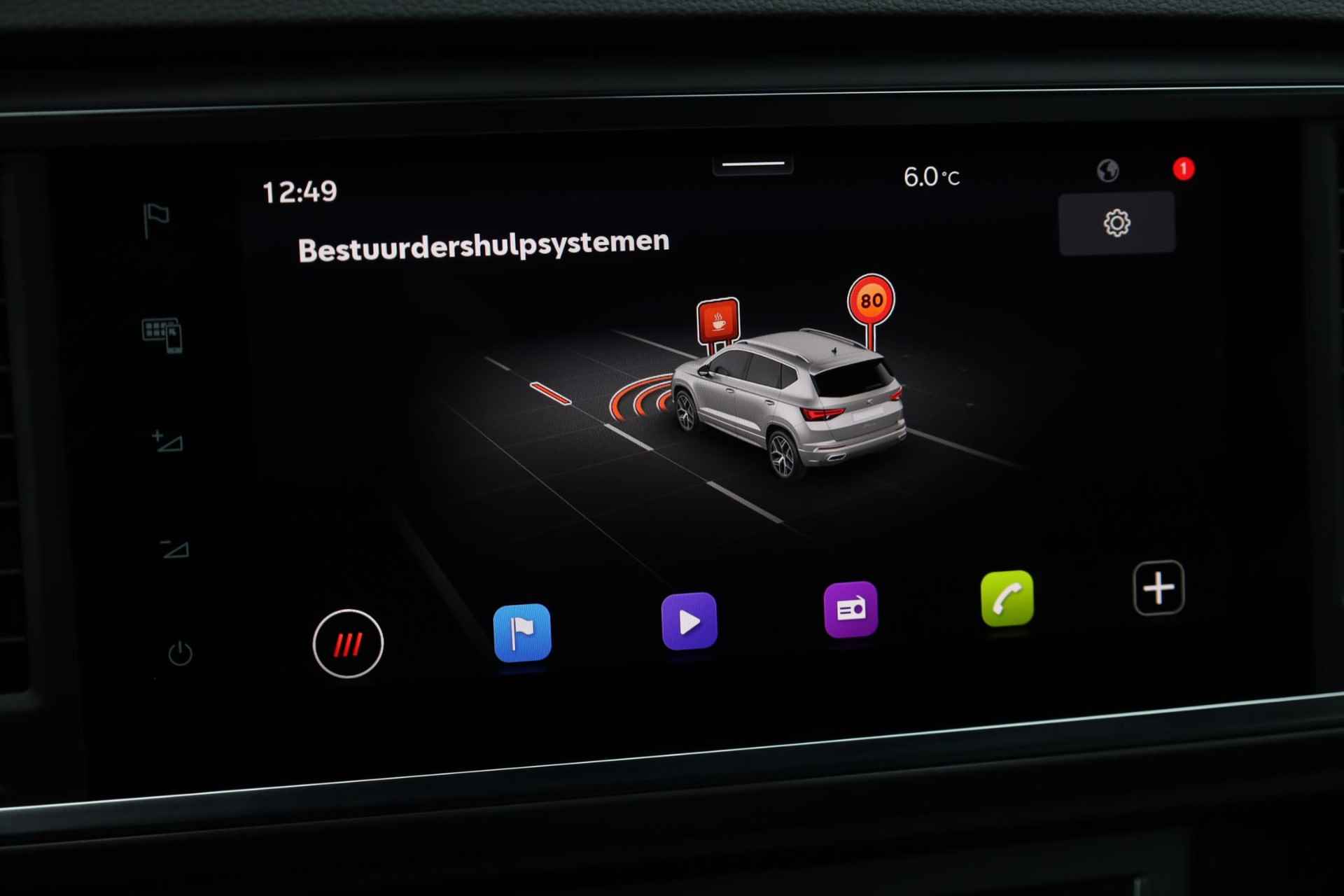 SEAT Ateca 1.5 TSI FR Business Intense 150PK / 110kW Achteruitrijcamera, full LED koplampen, verwarmbare voorstoelen + stuurwiel, Apple Carplay & Android Auto, Keyless Entry & Start, volledig digitaal instrumentenpaneel, automatische airconditioning, DAB+, 18'' LMV - 22/43