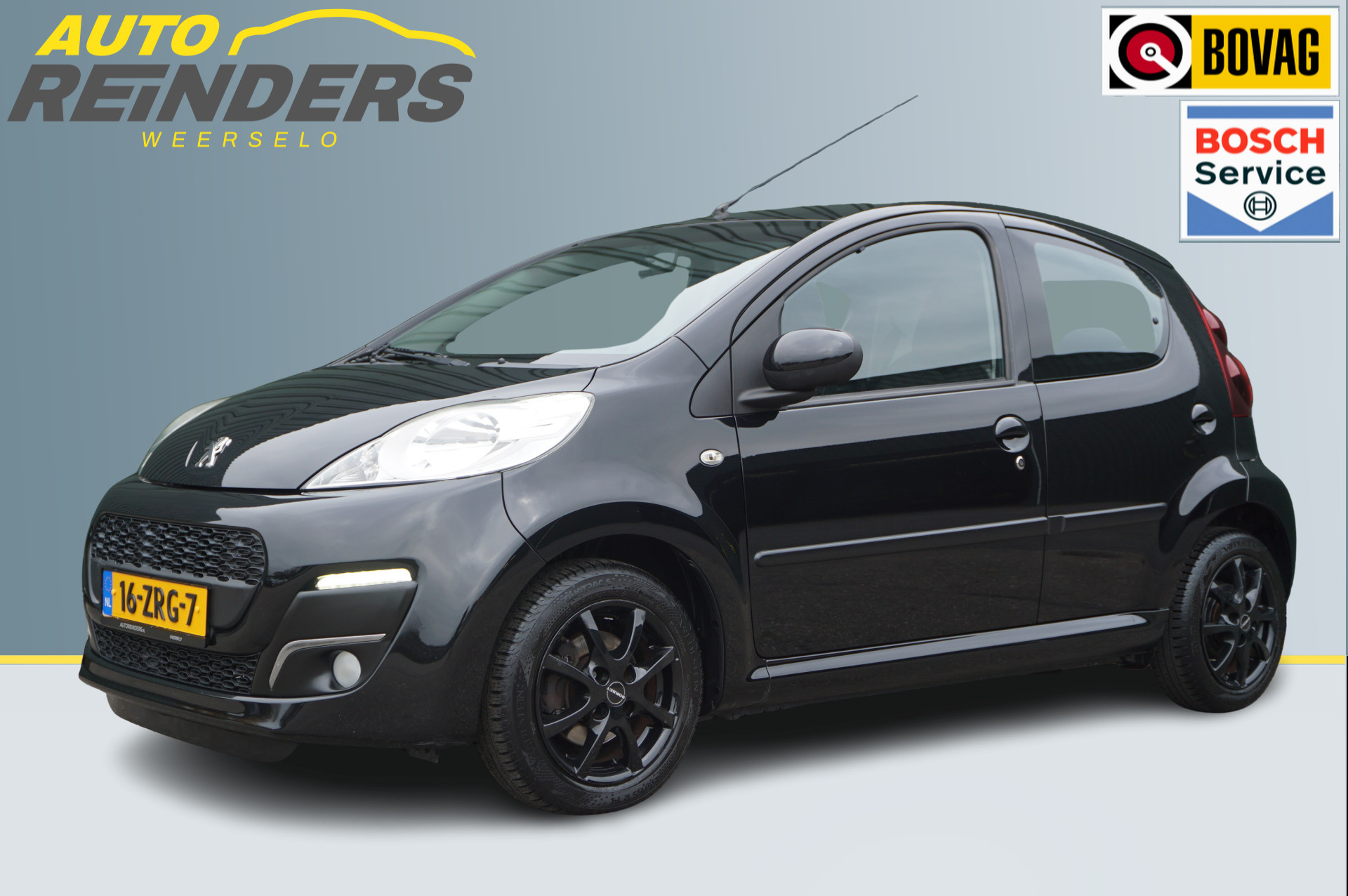 Peugeot 107 1.0i Active 5-drs + Airco/ LED/ Velgen/ Leuke auto/ Nieuwe APK!