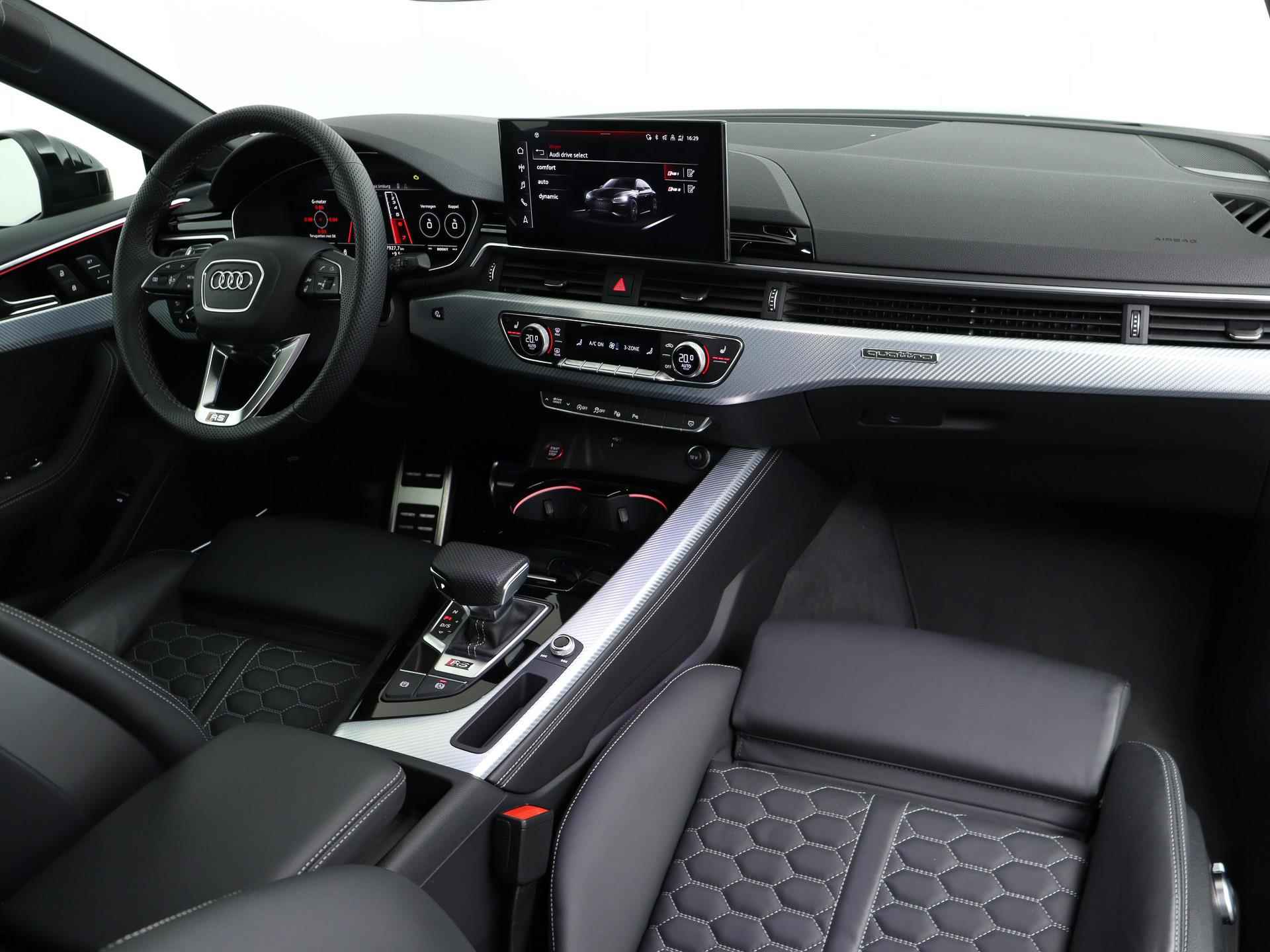Audi RS5 Sportback 2.9 TFSI 450PK | Pano.dak | Sportuitlaat | B&O | Keyless | Elektr. stoelen | Head-up | Adapt. cruise | Verlengde fabrieksgarantie* - 25/78
