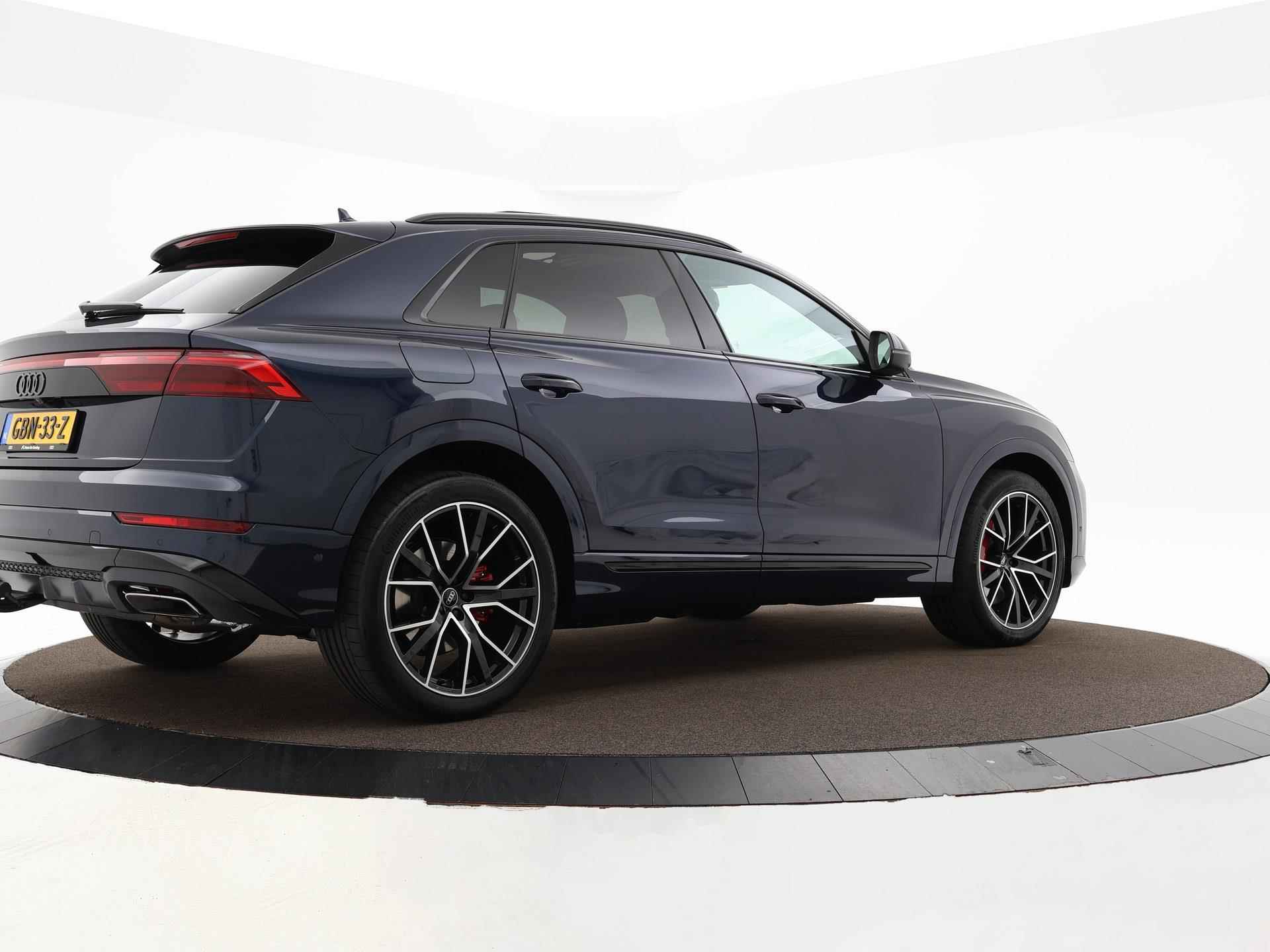 Audi Q8 55 TFSI e quattro Pro Line S 395 PK · 22" LM Velgen · Assistentiepakket parking plus · B&O Premium 3D · Trekhaak - 35/45