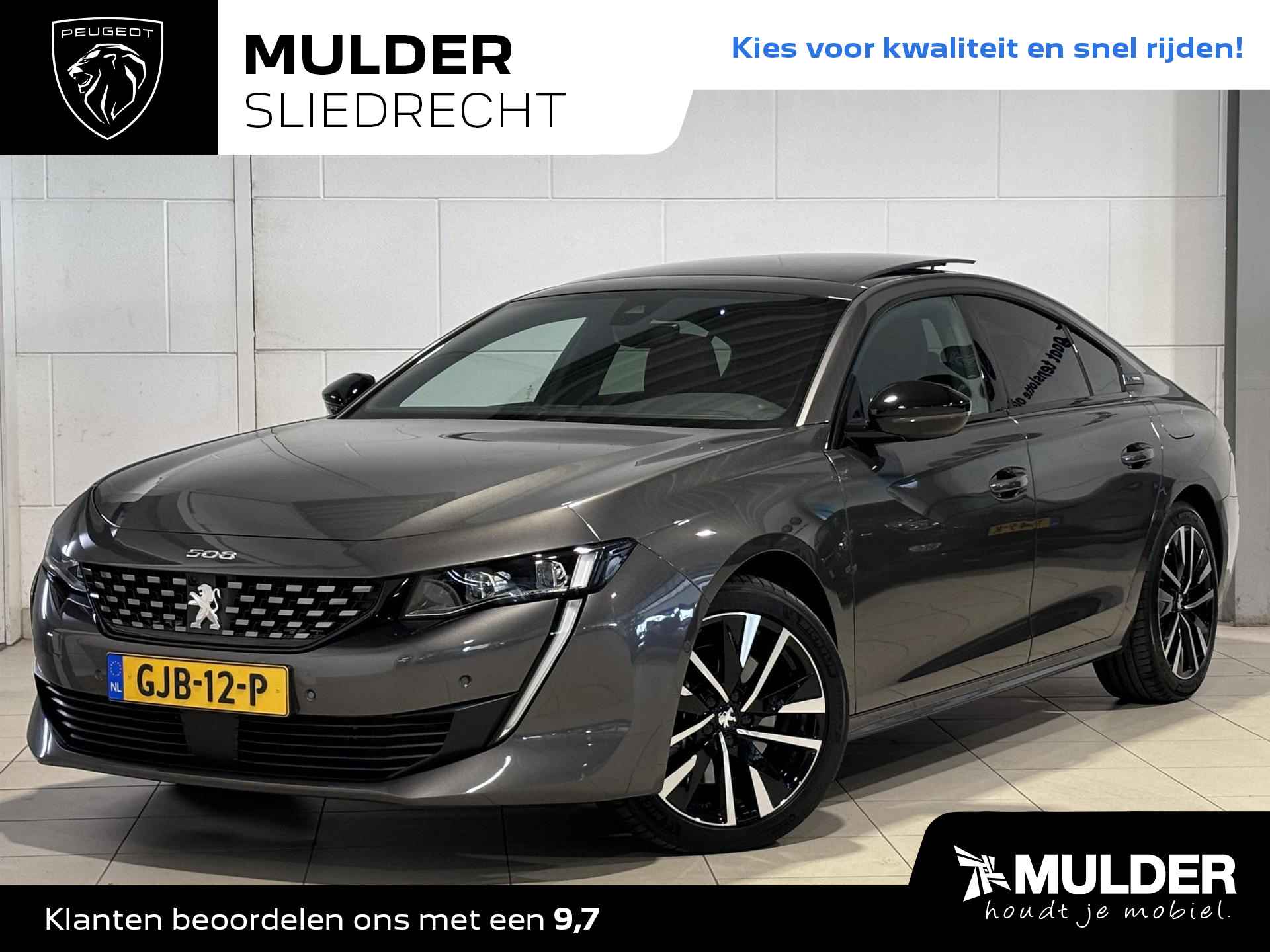 Peugeot 508 Berline GT Pack Business 1.6 PHEV HYbrid 225pk e-EAT8 AUTOMAAT | FULL-OPTIONS! | NAPPA LEDER | SCHUIF/KANTELDAK | TREKHAAK | NIGHTVISION | 360° CAMERA - 1/80