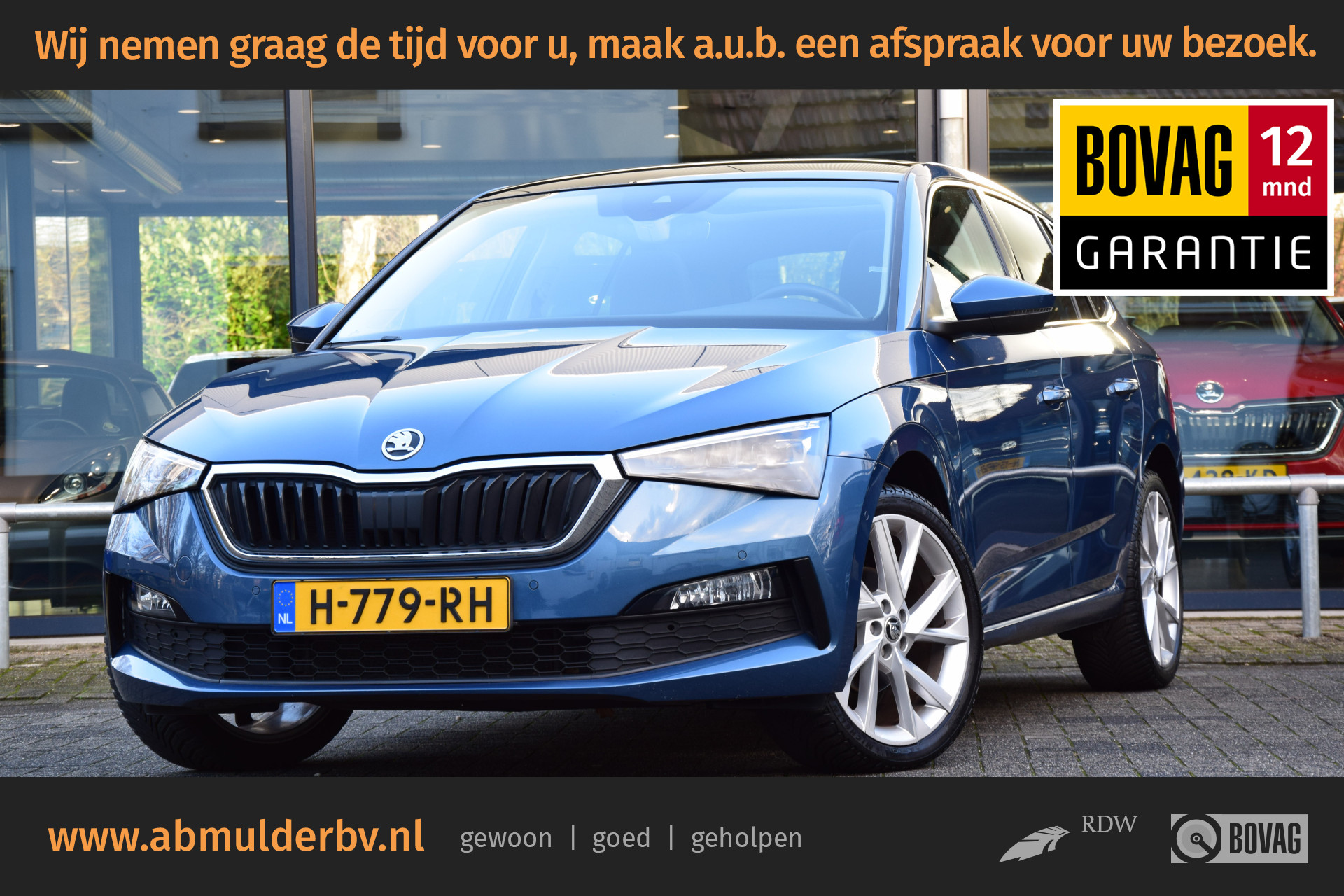 Škoda Scala 1.5 TSI Business Edition DSG Automaat | Org. NL | BOVAG Garantie | Trekhaak | Stoelverwarming | Panoramadak | Virtual Dashboard | Adaptive Cruise Control | Achteruitrijcamera |