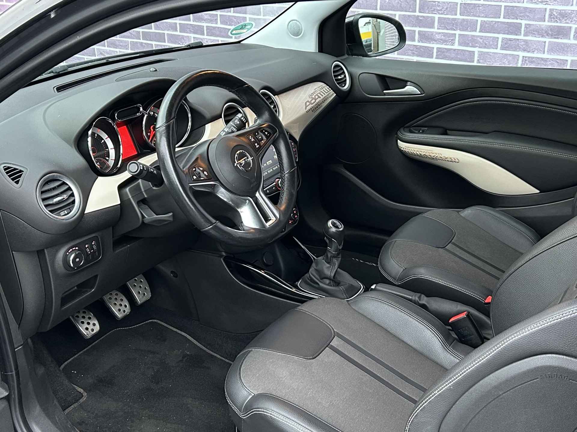 Opel ADAM 1.0 Turbo Rocks | Cabrio Dak | Cruise Control | Lederen Bekleding | Stoel en Stuurwielverwarming | Climate Control | - 18/40