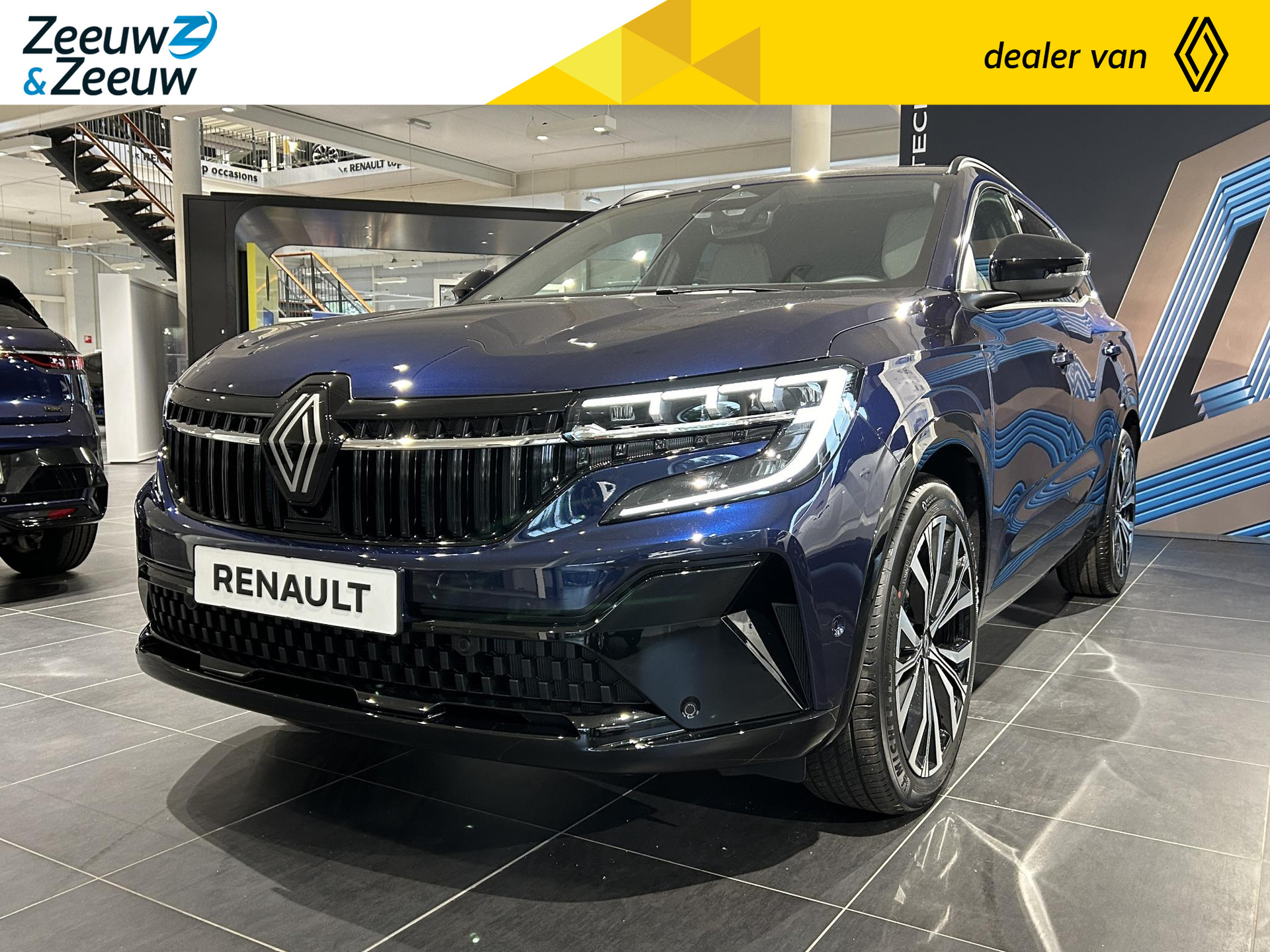 Renault Espace E-Tech Hybrid 200 iconic 7p. | Profiteer nu van €3300,- Zeeuw & Zeeuw korting! |