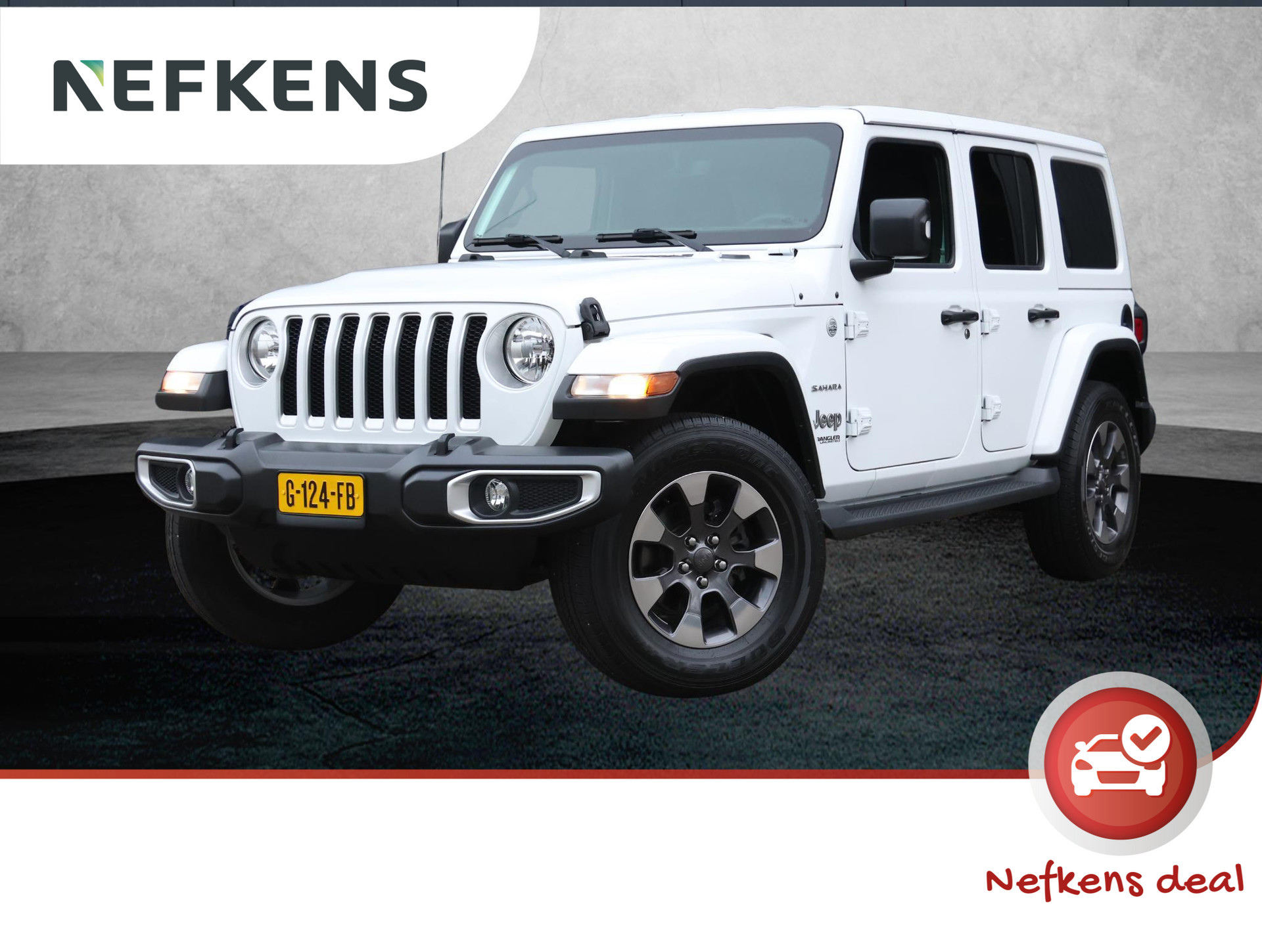 Jeep Wrangler 3.6 Sahara | UNIEK | 1ste eigenaar | FULL HISTORY | Trekhaak | LEER | Climate Control | NAV.