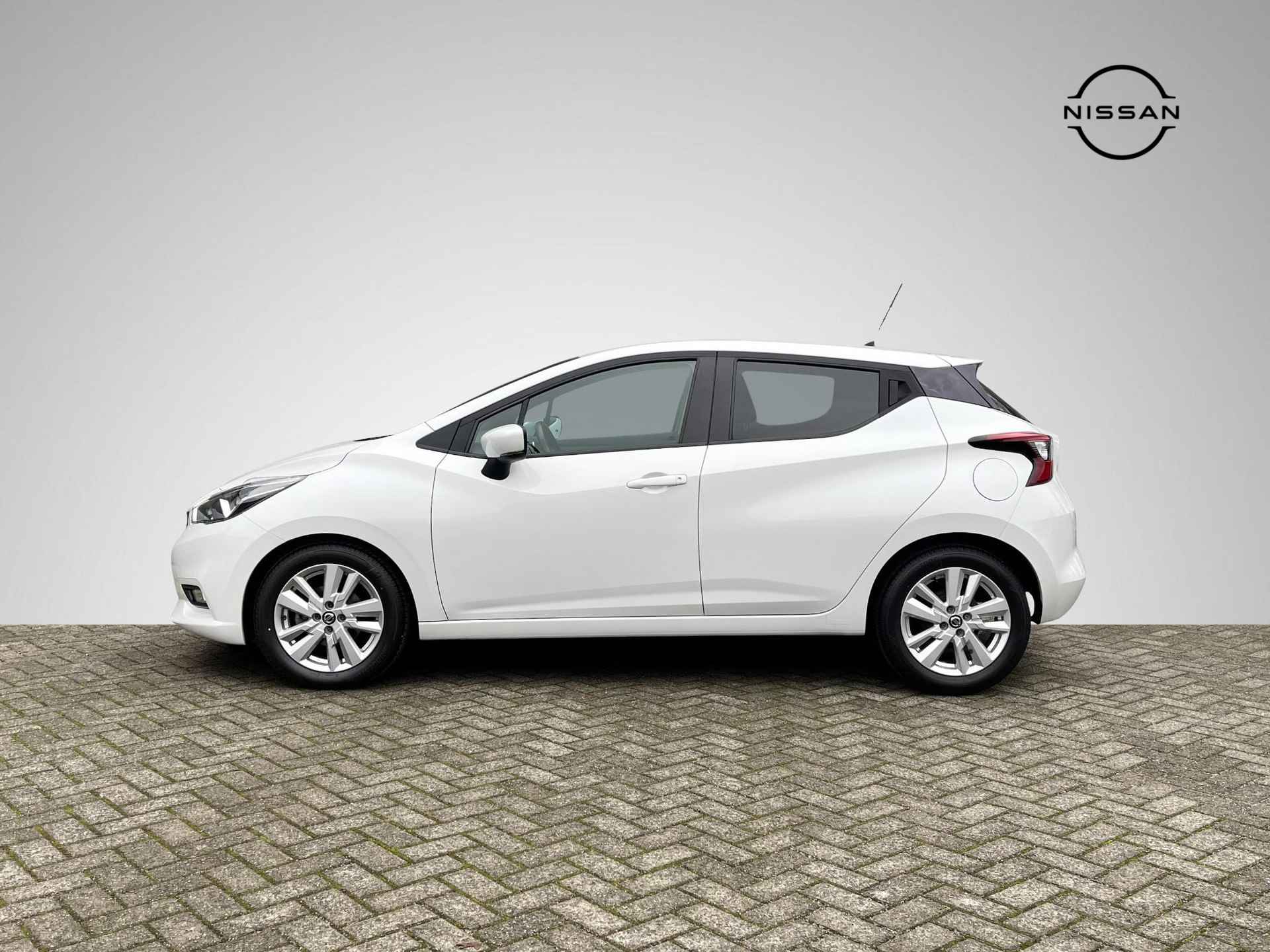 Nissan Micra 1.0 IG-T N-Connecta | Apple Carplay/Android Auto | Camera | Cruise Control | Airco | Elek. Ramen + Spiegels | Rijklaarprijs! - 7/26