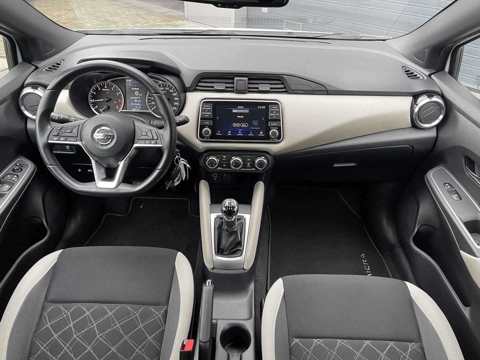 Nissan Micra 1.0 IG-T N-Connecta | Apple Carplay/Android Auto | Camera | Cruise Control | Airco | Elek. Ramen + Spiegels | Rijklaarprijs! - 13/26