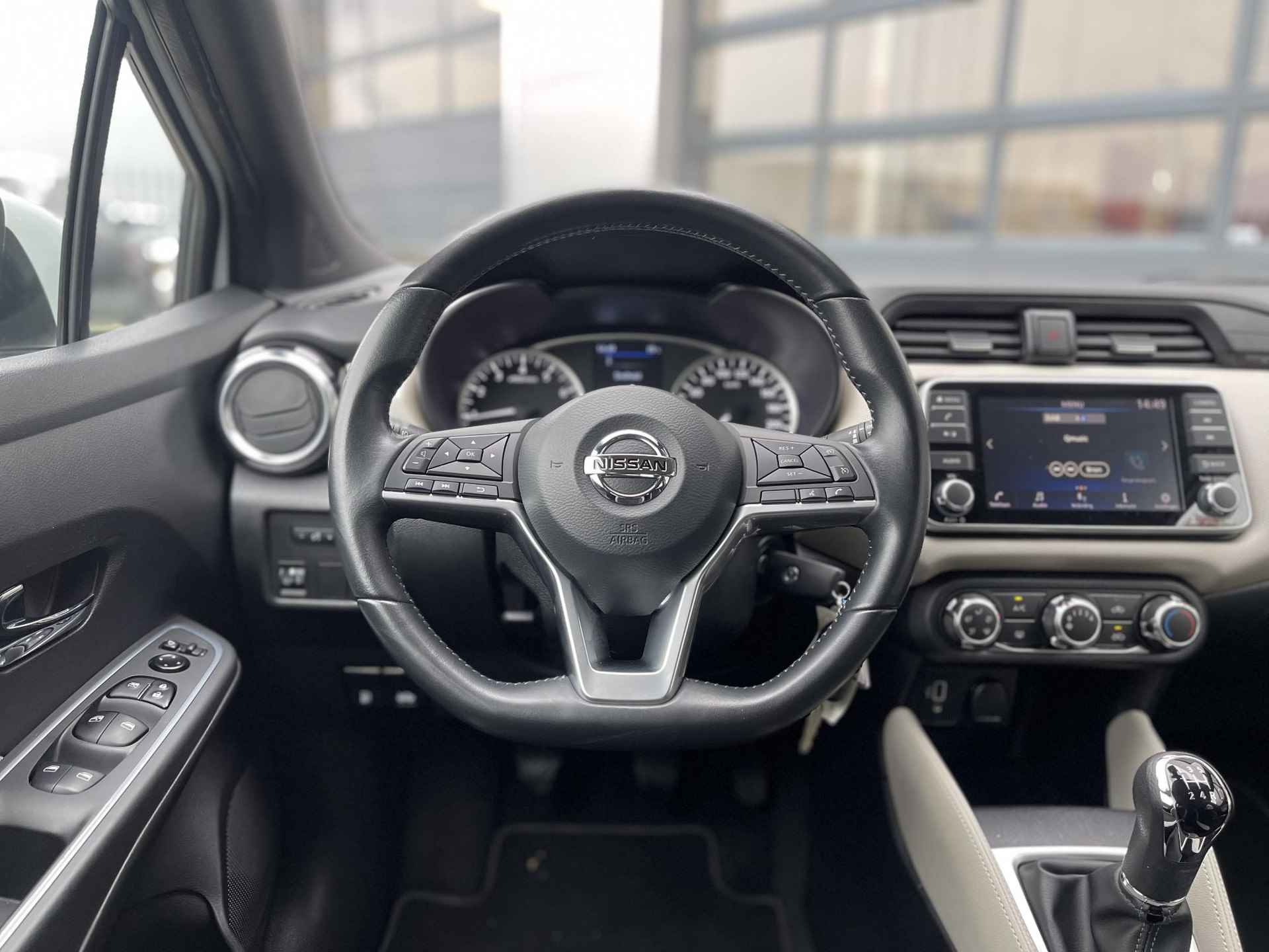 Nissan Micra 1.0 IG-T N-Connecta | Apple Carplay/Android Auto | Camera | Cruise Control | Airco | Elek. Ramen + Spiegels | Rijklaarprijs! - 14/26