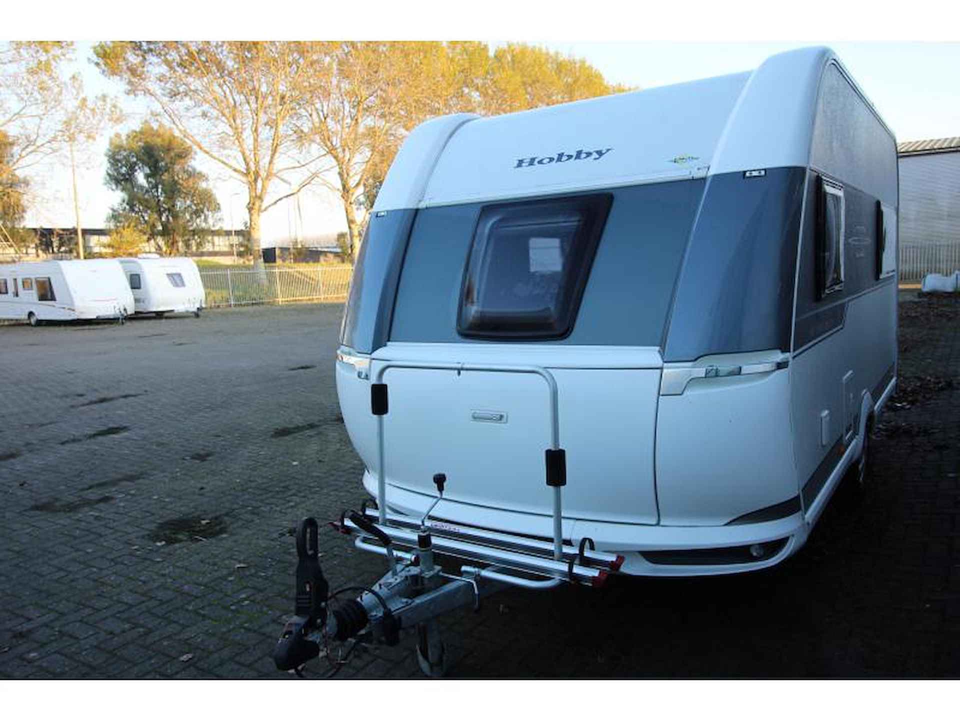 Hobby De Luxe Edition 440 SF Mover, Luifel, Fietsenrek - 6/25