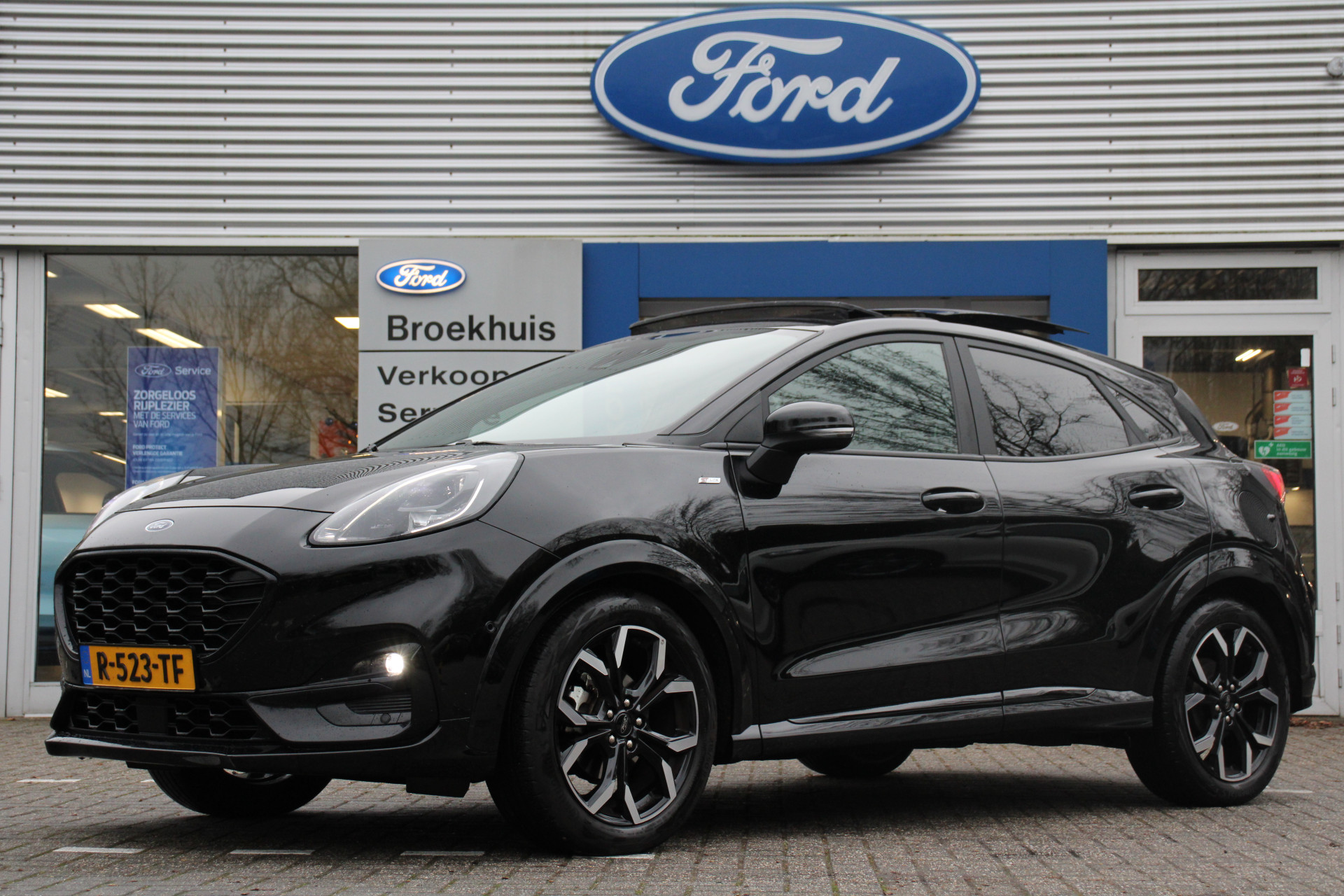 Ford Puma 1.0EB HYBRID ST-LINE X | NL-AUTO! | 1E EIGENAAR! | DEALER OH! | PANODAK | LEDER/STOF | NAVI | CAMERA | CLIMA | CRUISE | B&O AUDI