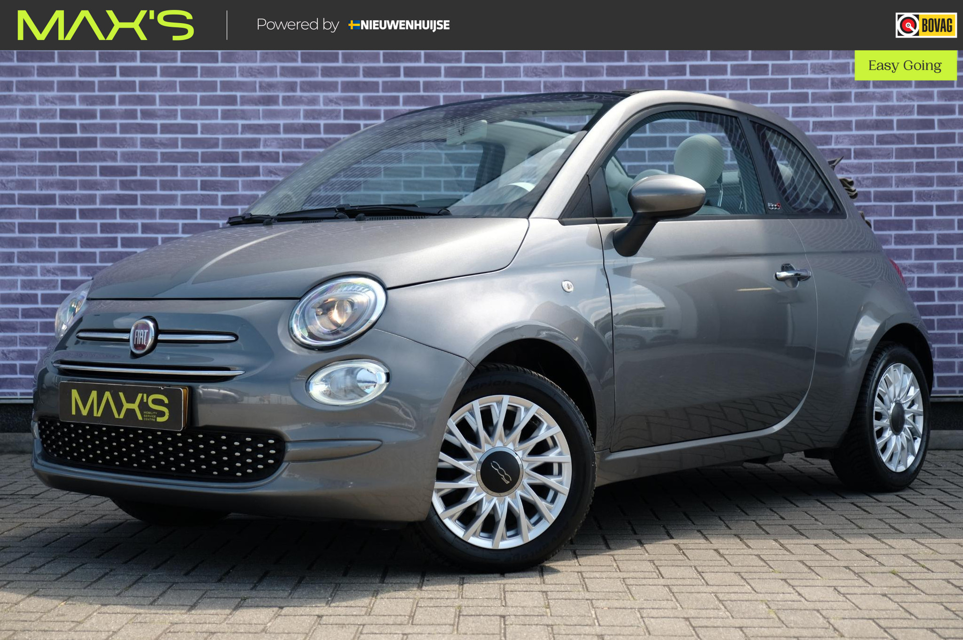 Fiat 500C 1.0 Hybrid Launch Edition | Volledig Onderhouden | Cruise Control | DAB | Apple Carplay/Android Auto | Airco | Softtop Cabrio