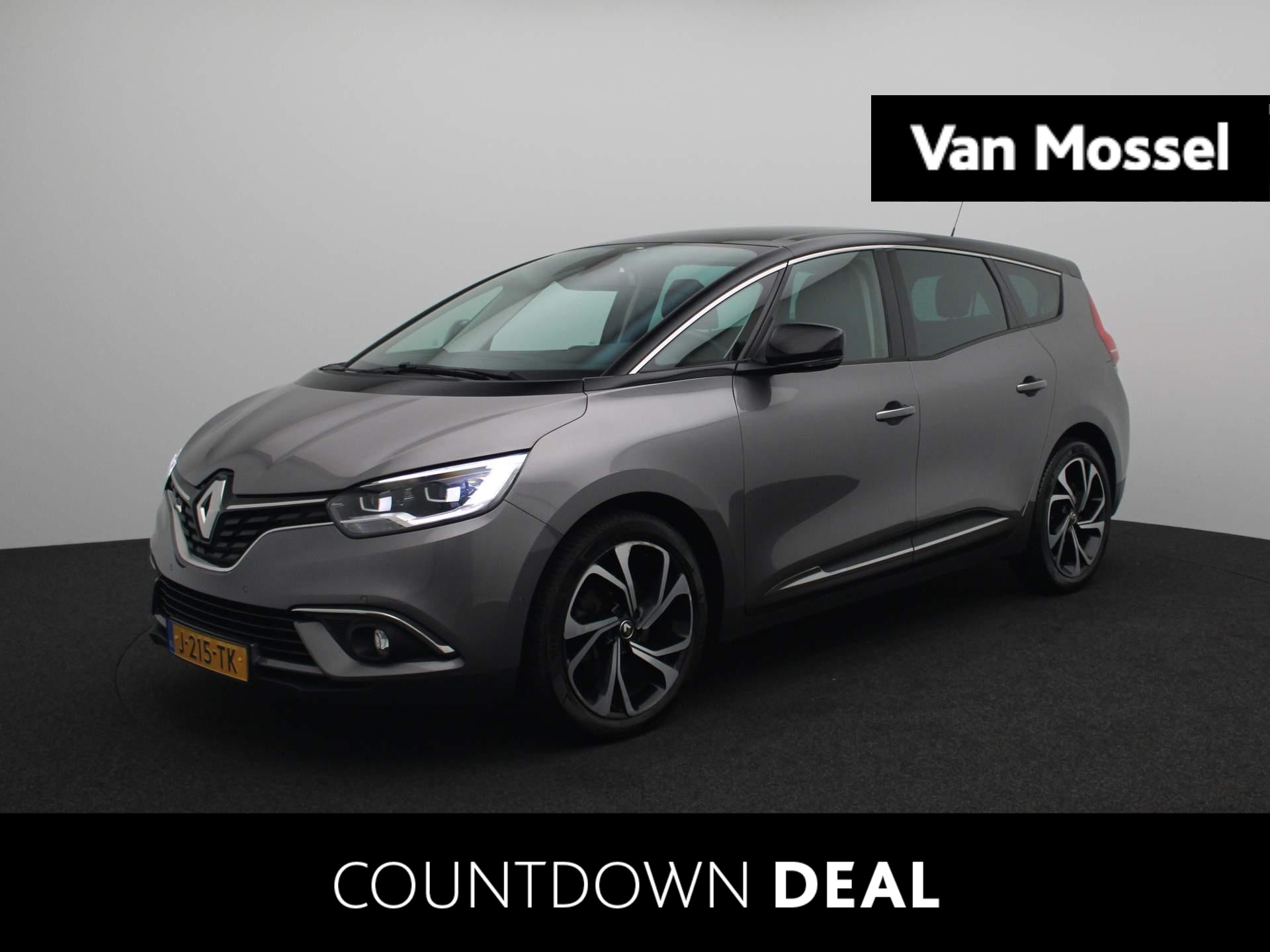 Renault Grand Scénic TCe 140 Intens 7p. | Navigatie | Climate control | Achteruitrijcamera + sensoren v+a | Dodehoekdetectie | Dakrails | Lichtmetalen velgen | Two-tone metaalkleur |