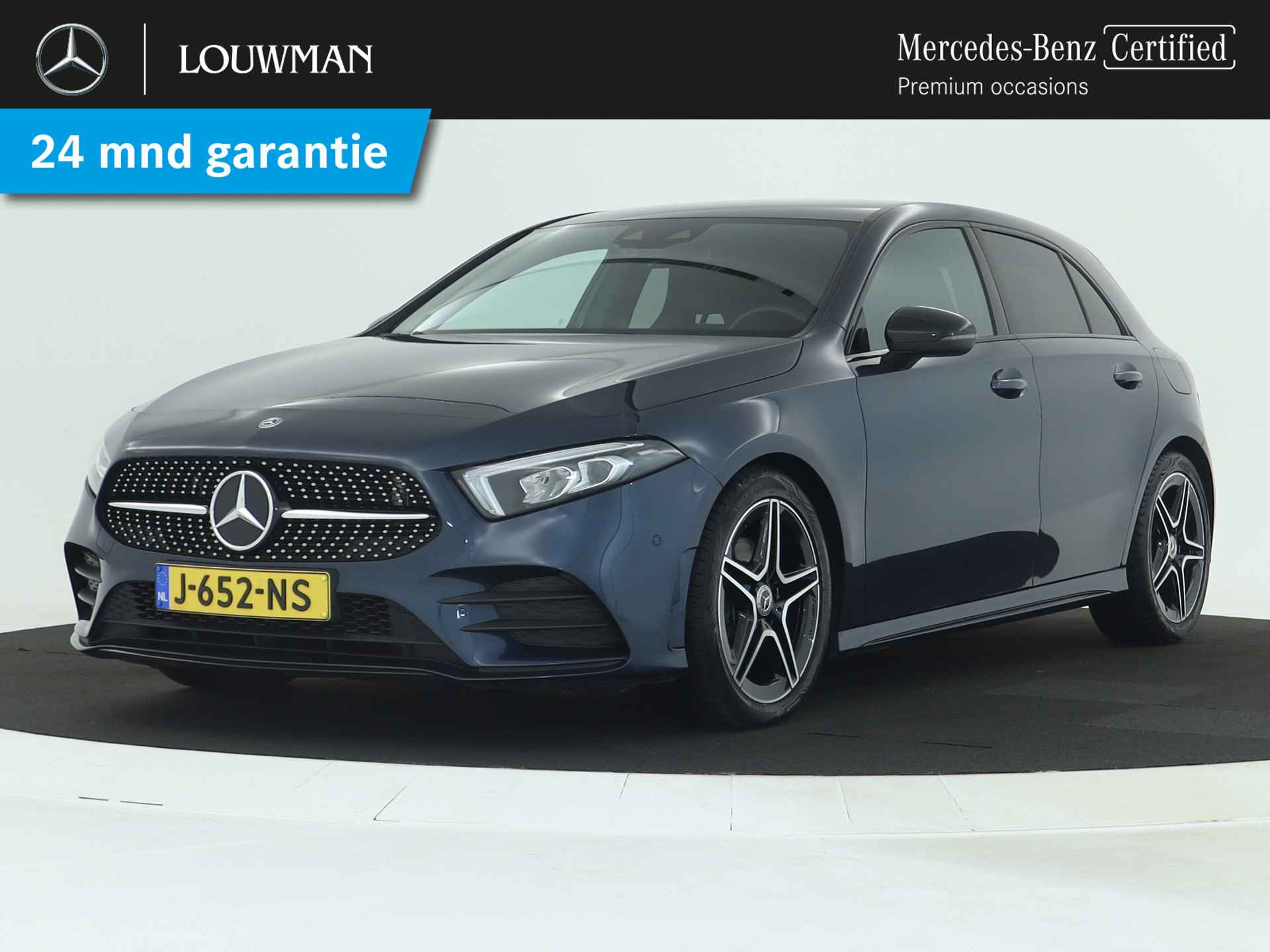 Mercedes-Benz A-Klasse 180 Business Solution AMG | AMG Styling | Night Pakket | Apple CarPlay | Achteruitrijcamera | Inclusief 24 maanden MB Certified garantie voor Europa.