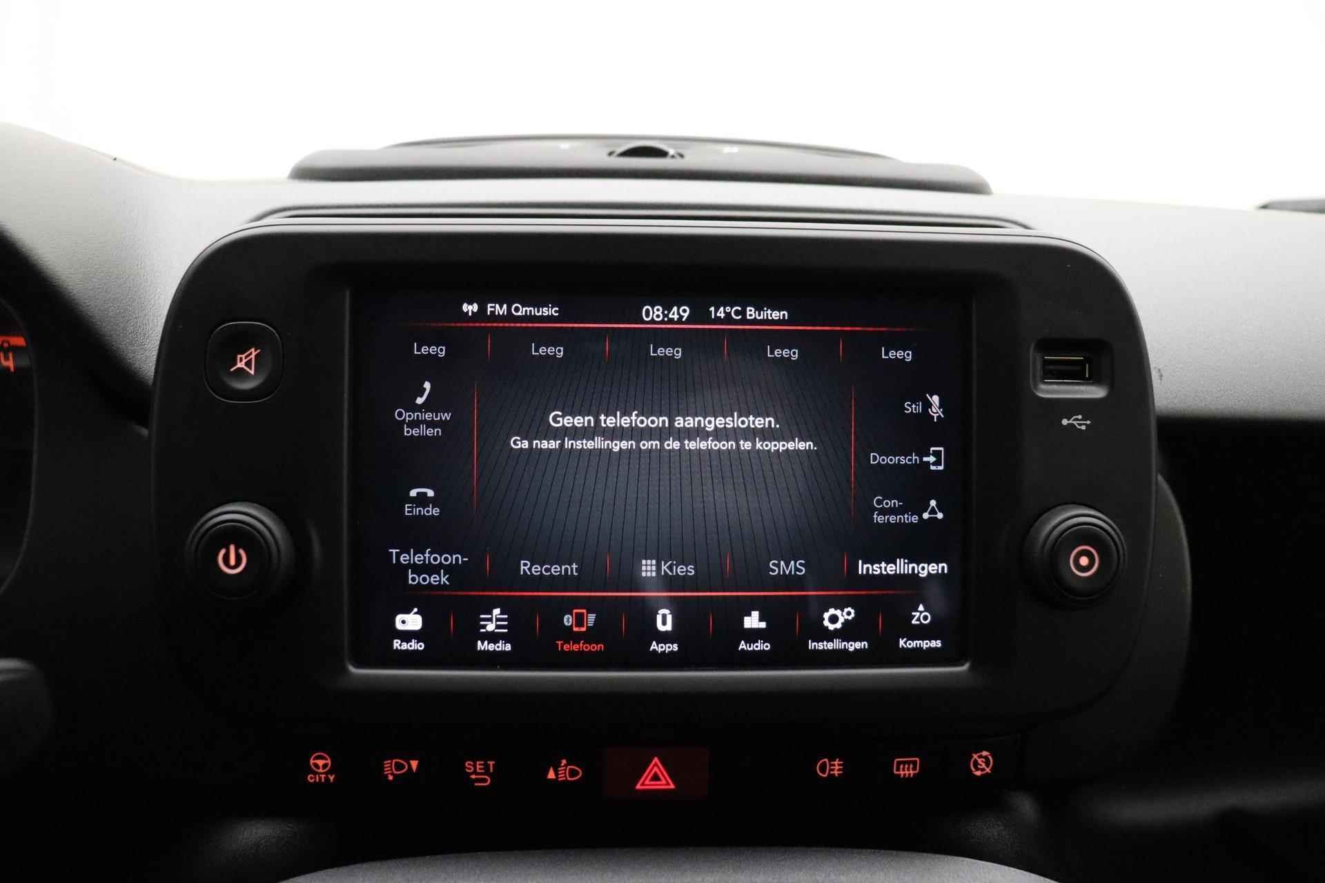 Fiat Panda 1.0 Hybrid City Life | Navigatie via Apple carplay | 5 Zitplaatsen | Dakrails | DAB Radio | Hoge instap | Zuinige motor - 21/32