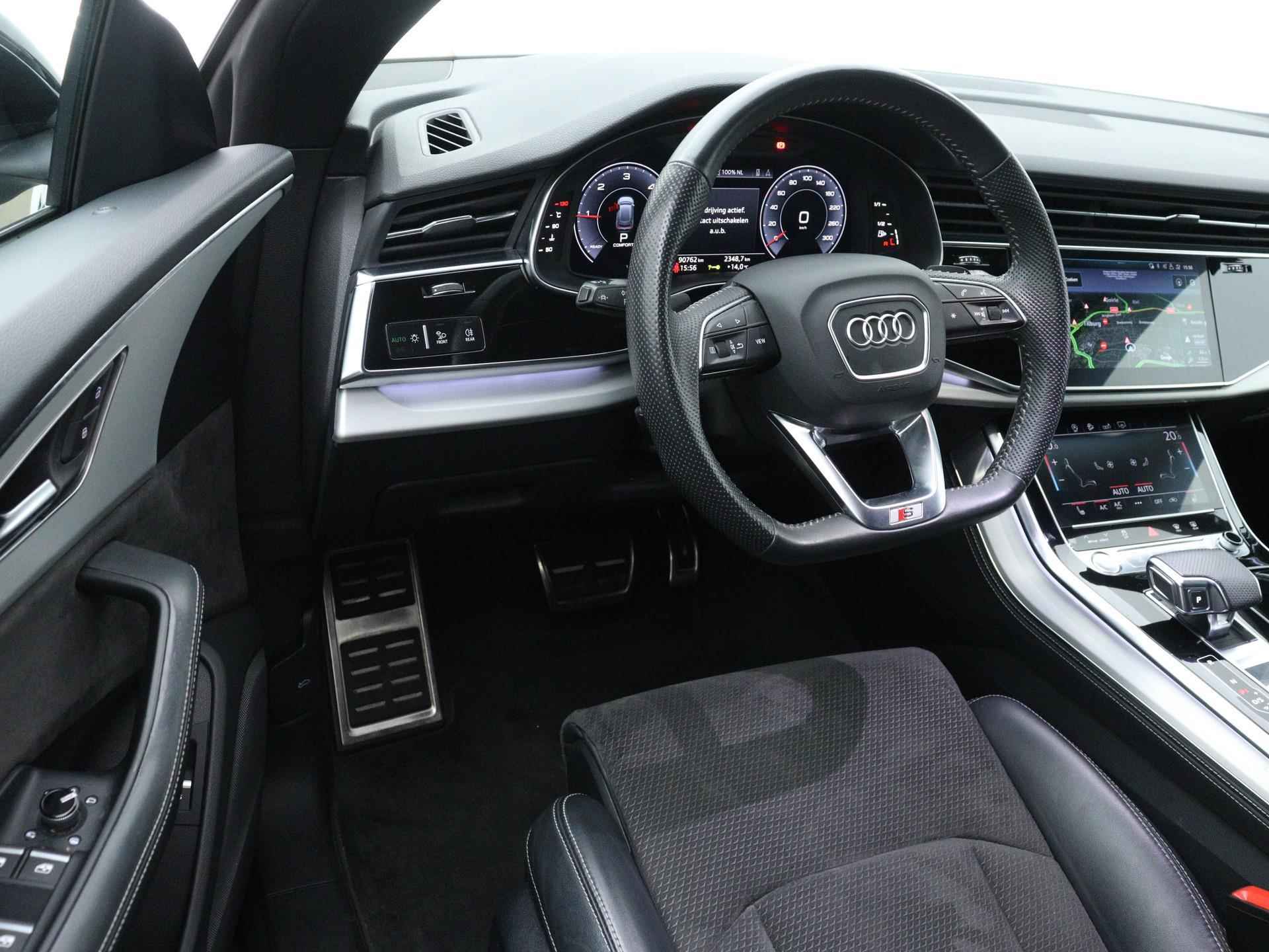 Audi Q8 50 TDI quattro Pro Line S 286 PK | Automaat | LED Koplampen | Navigatie | S-line Exterieur | Luchtvering | Achteruitrijcamera | Parkeersensoren | Cruise Control | Privacy Glass | Lichtmetalen velgen | - 5/35
